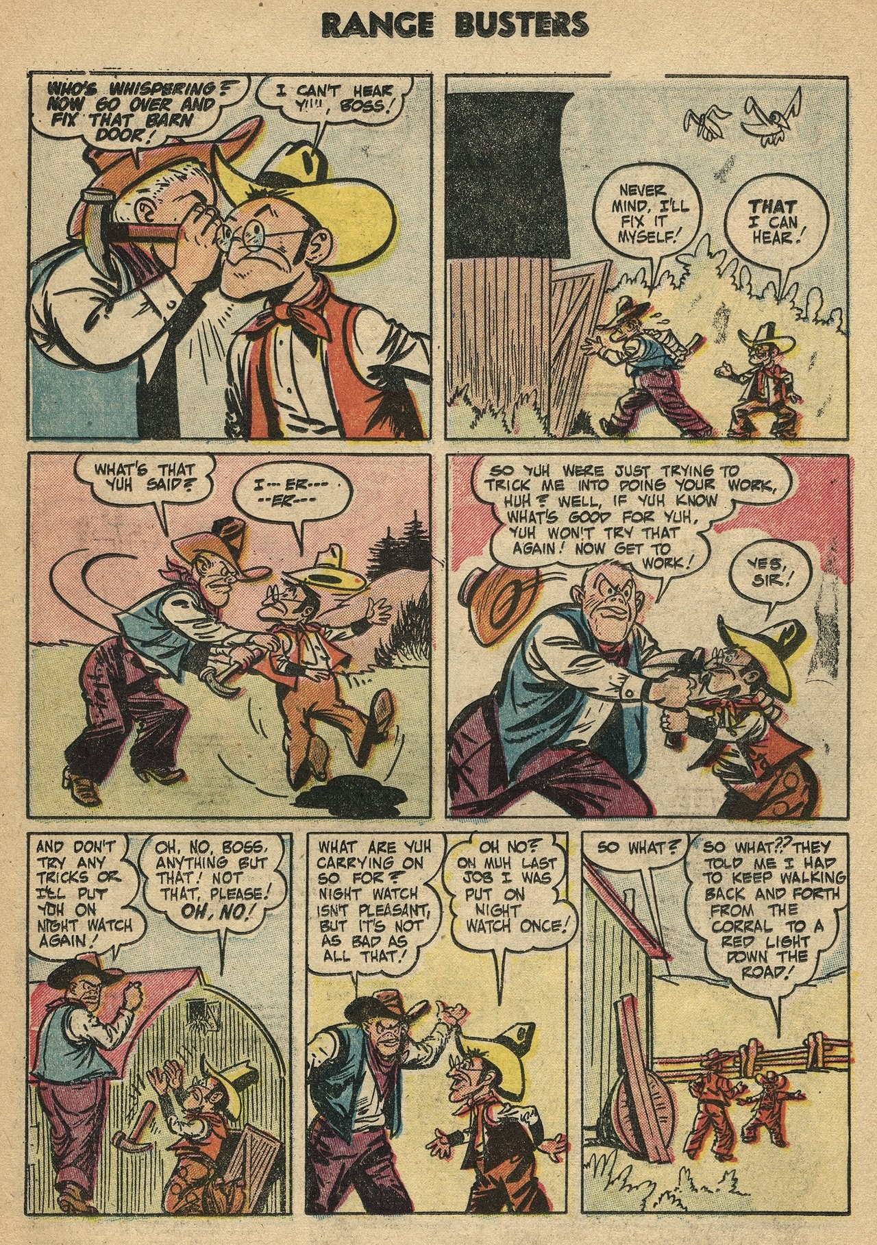Read online Range Busters comic -  Issue #10 - 23