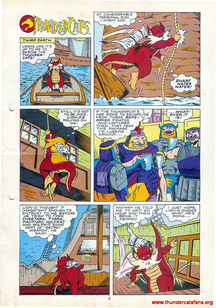 Read online ThunderCats (1987) comic -  Issue #12 - 3