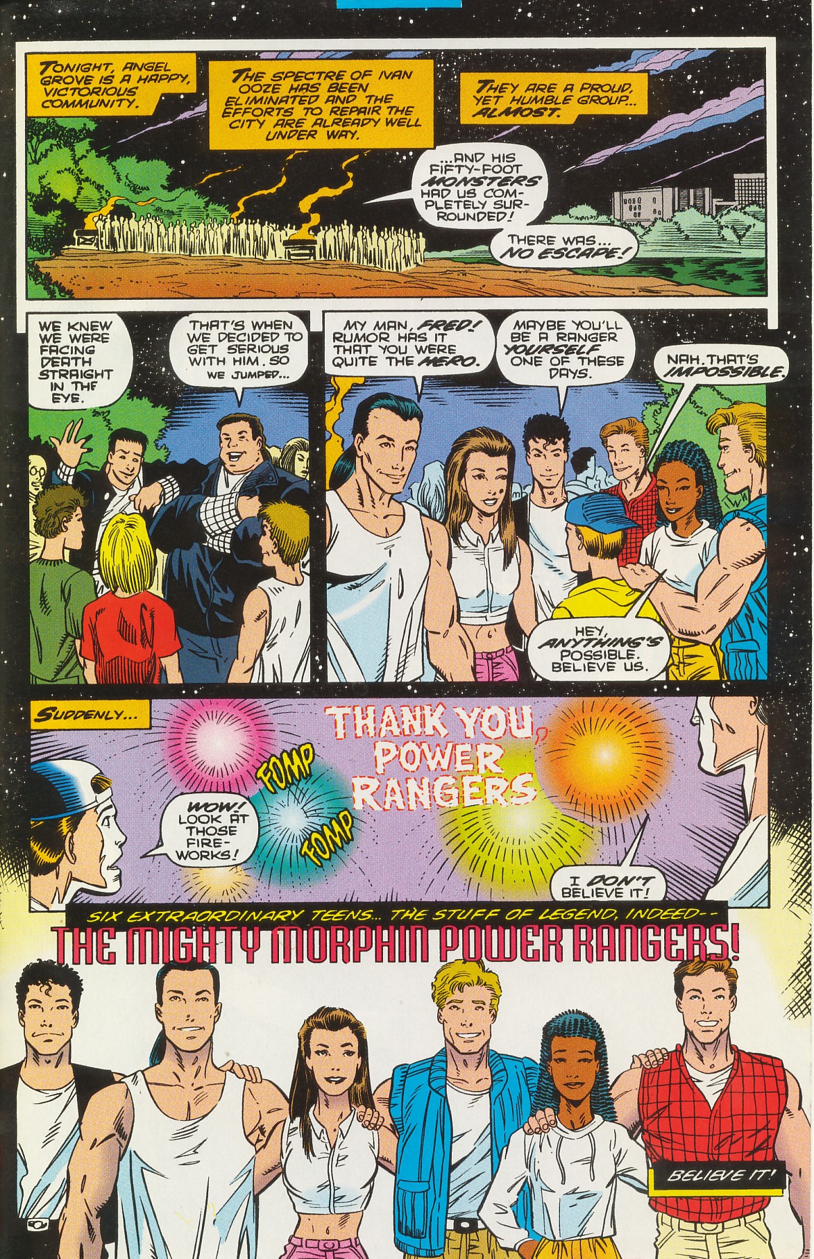 Read online Mighty Morphin' Power Rangers: The Movie comic -  Issue # Full - 42