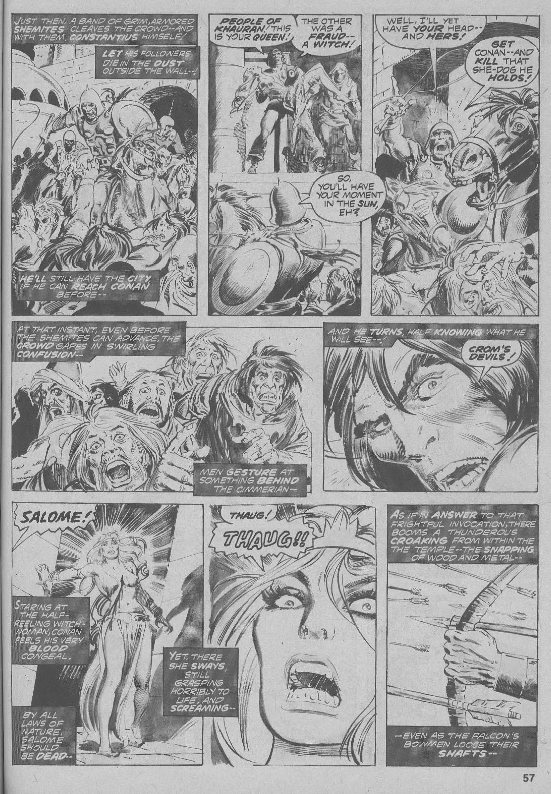 Read online The Savage Sword Of Conan comic -  Issue #5 - 57