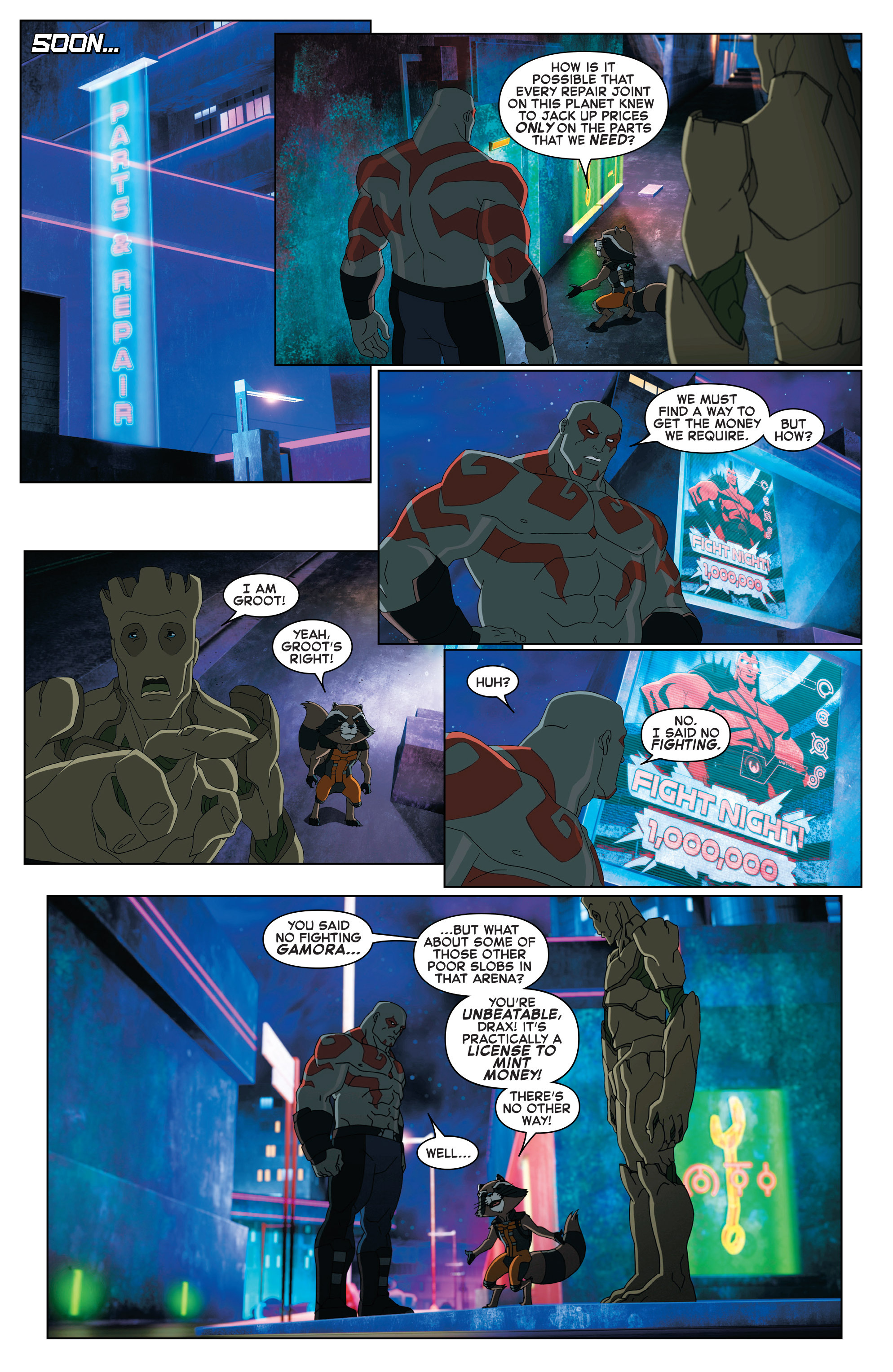 Read online Marvel Universe Guardians of the Galaxy [II] comic -  Issue #4 - 6