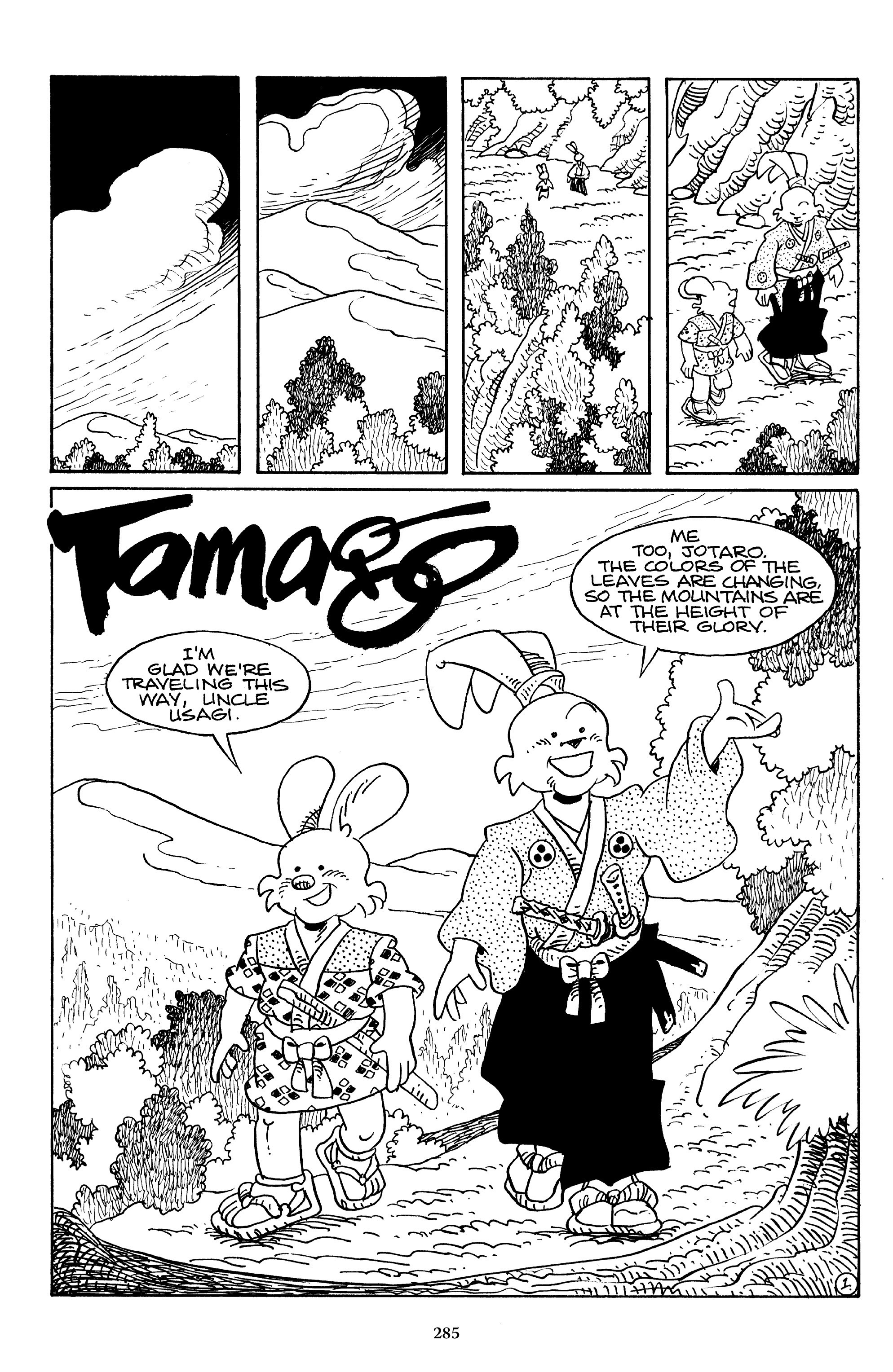 Read online The Usagi Yojimbo Saga comic -  Issue # TPB 4 - 282