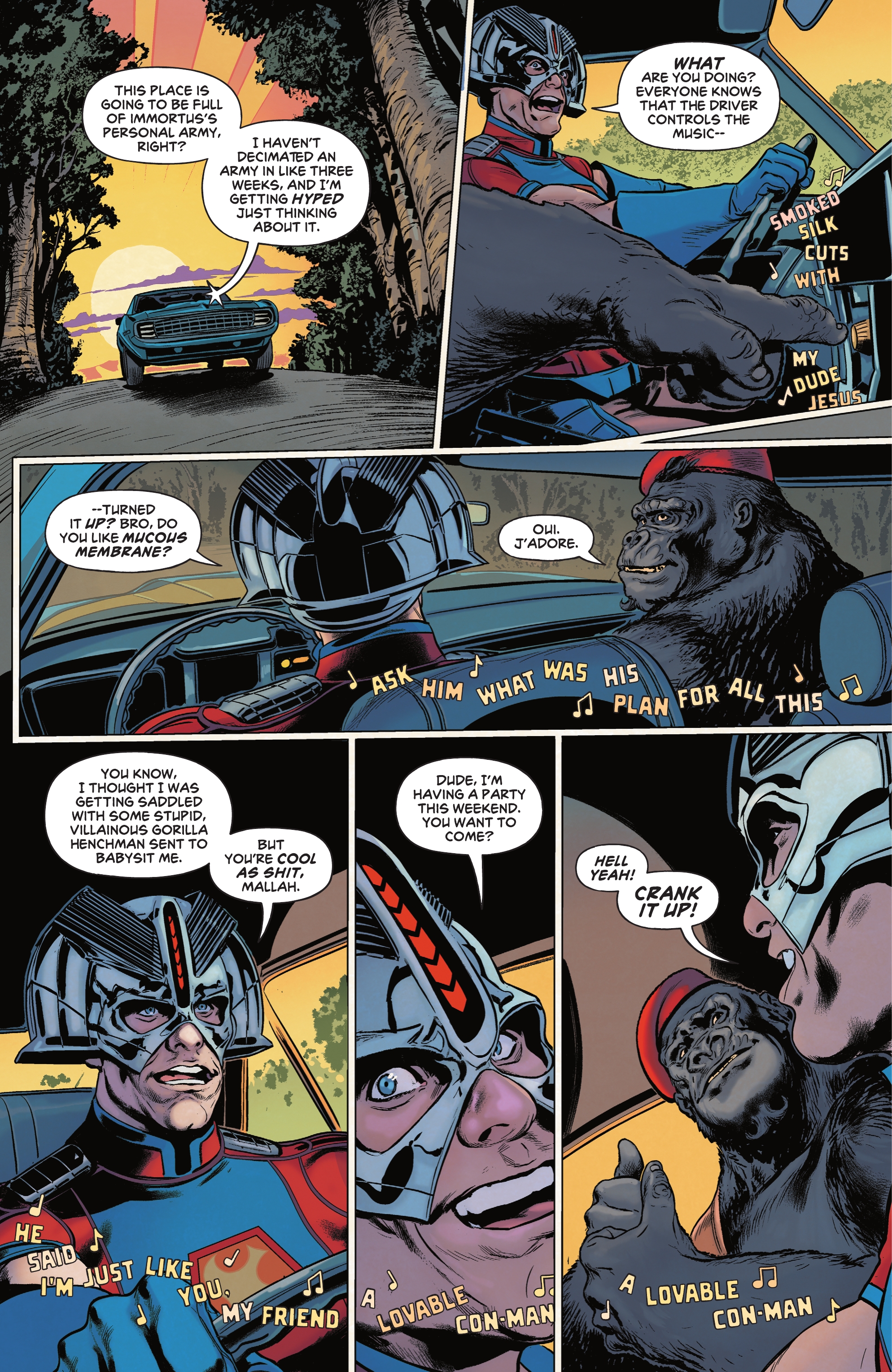 Read online Peacemaker Tries Hard! comic -  Issue #2 - 11