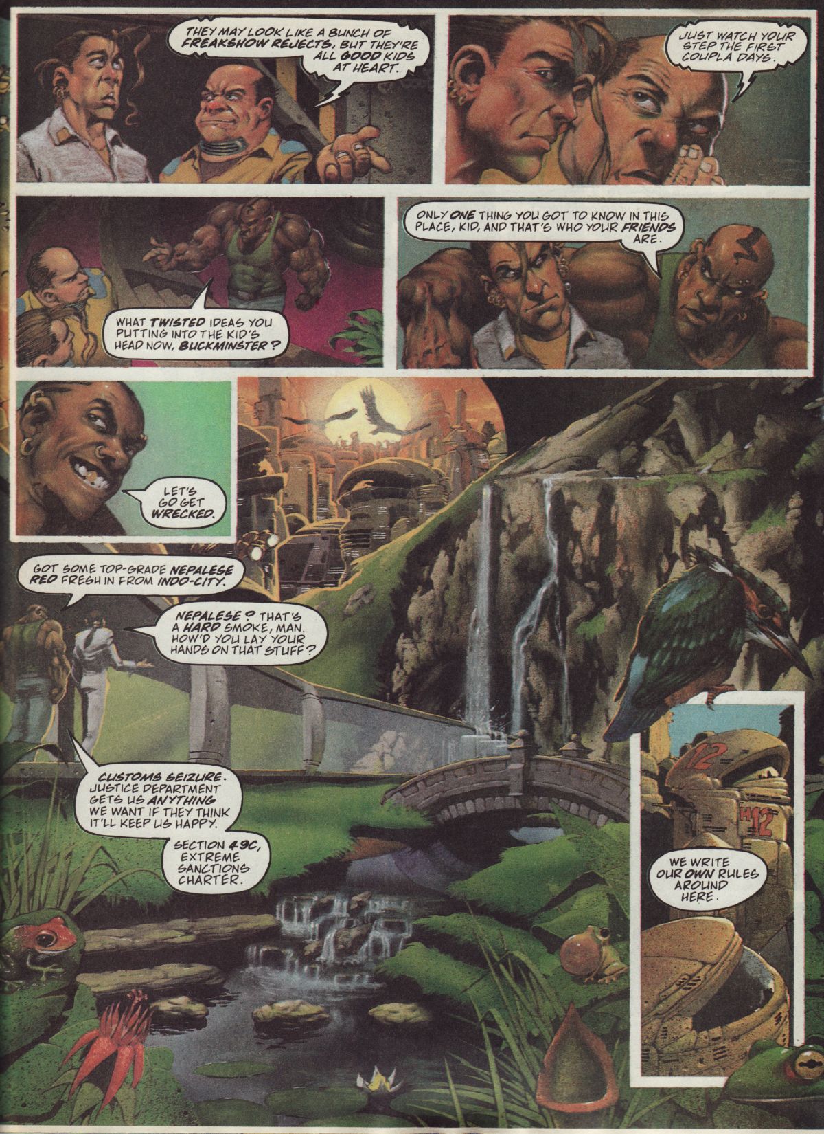 Read online Judge Dredd Megazine (vol. 3) comic -  Issue #20 - 25