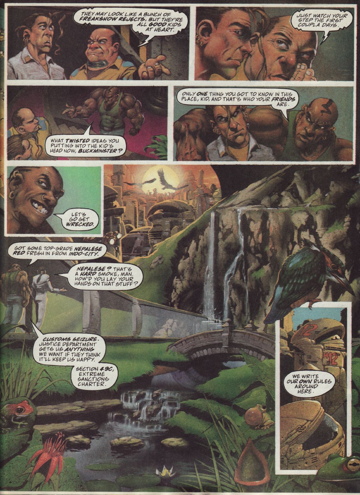 Read online Judge Dredd Megazine (vol. 3) comic -  Issue #20 - 25