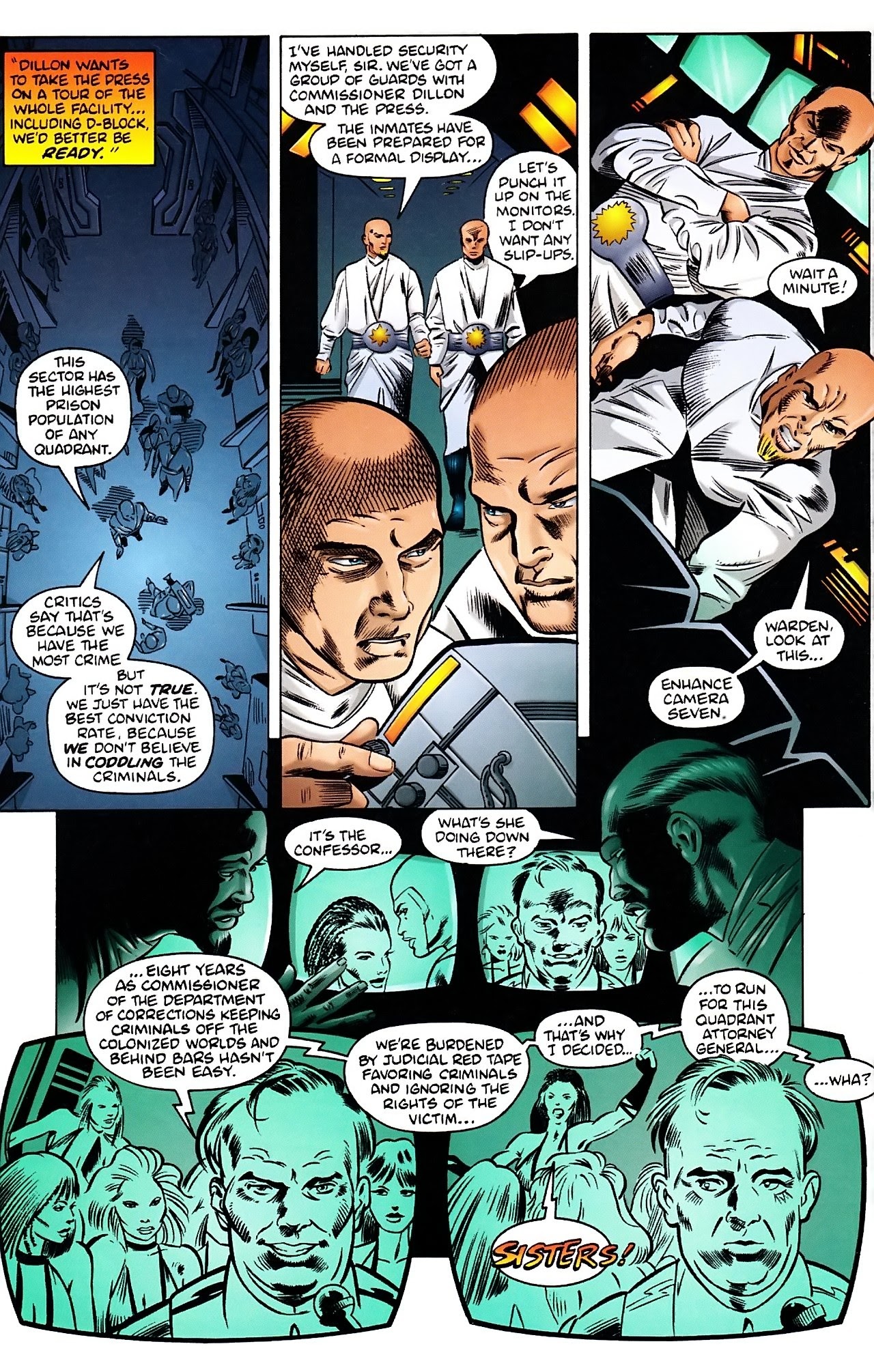 Read online Caged Heat 3000 comic -  Issue #2 - 22