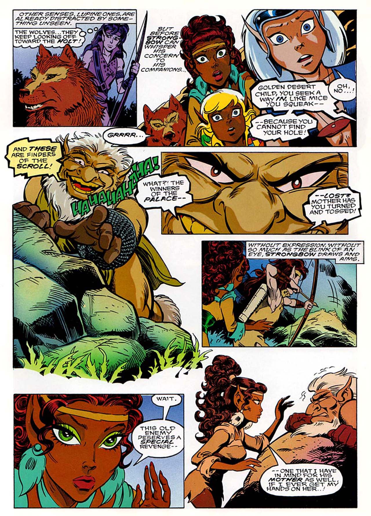 Read online ElfQuest: Siege at Blue Mountain comic -  Issue #7 - 10