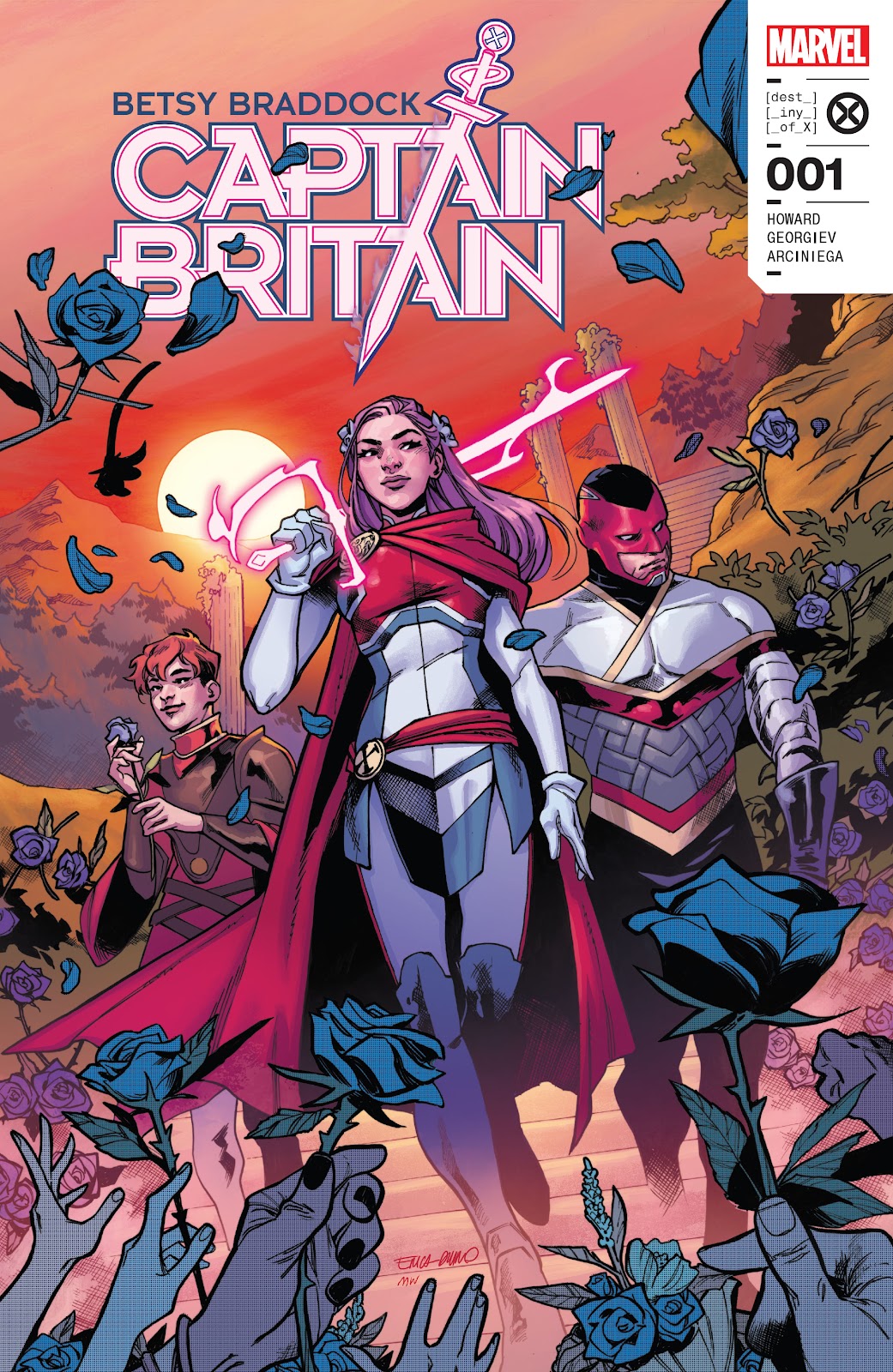 Betsy Braddock: Captain Britain issue 1 - Page 1
