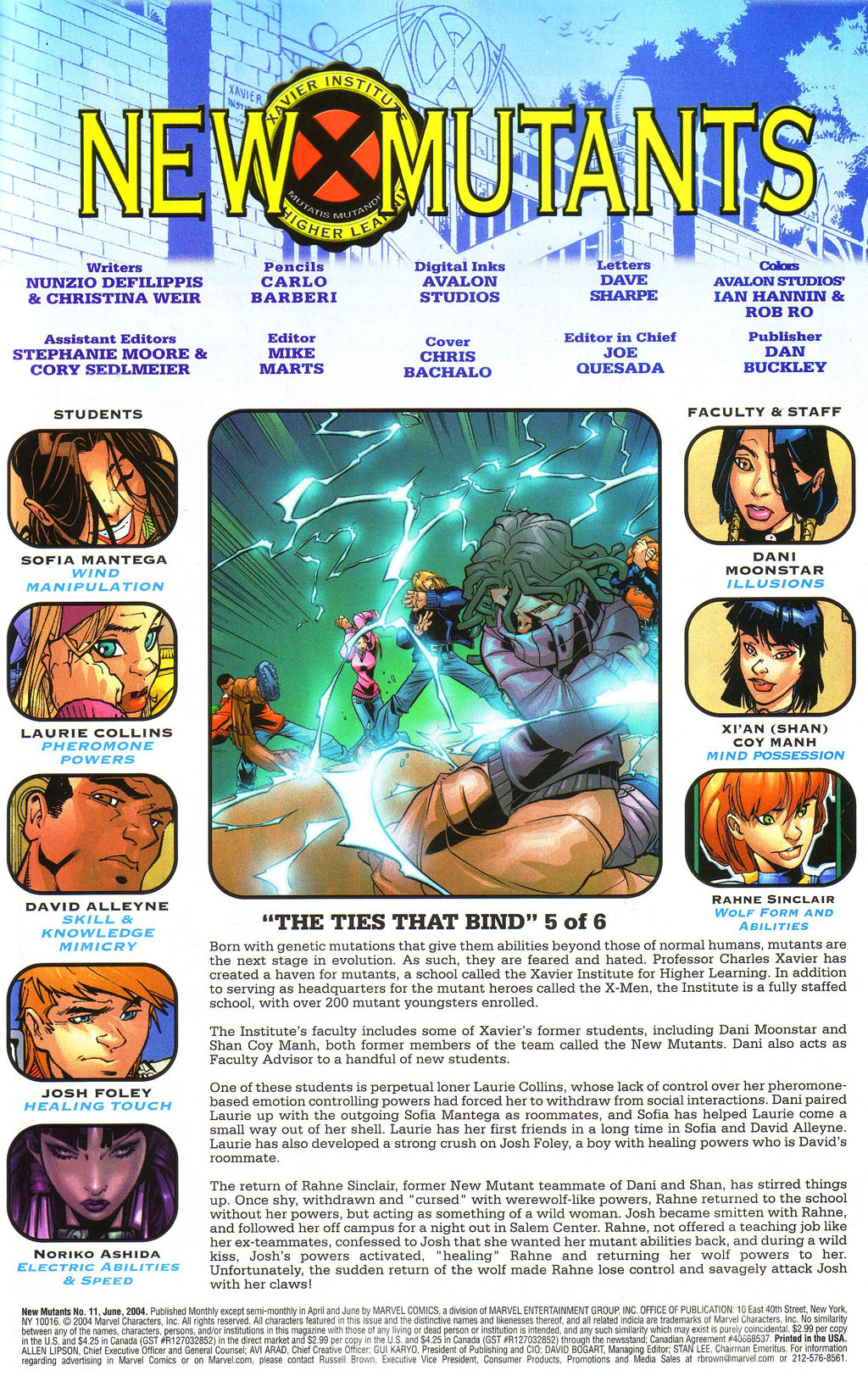 Read online New Mutants (2003) comic -  Issue #11 - 2