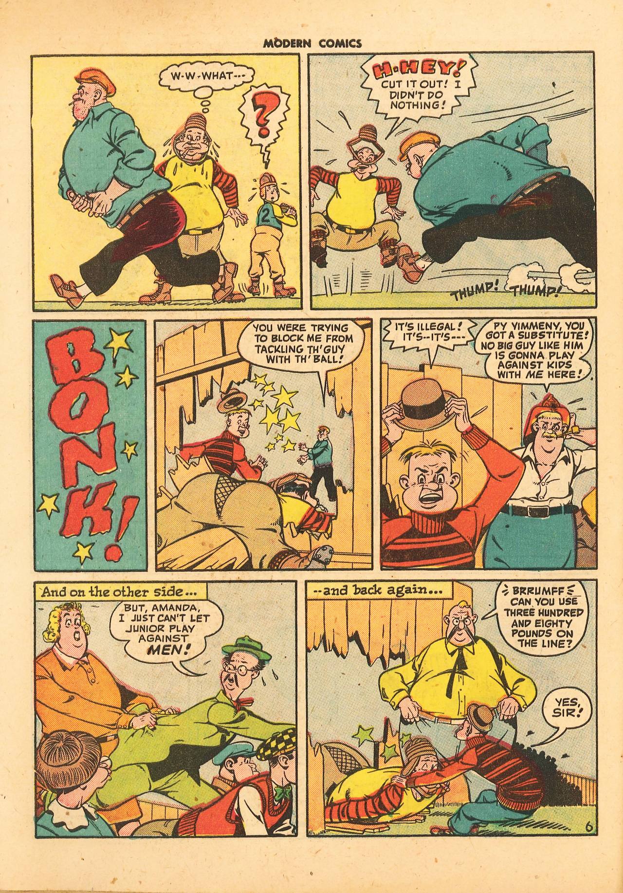 Read online Modern Comics comic -  Issue #55 - 54