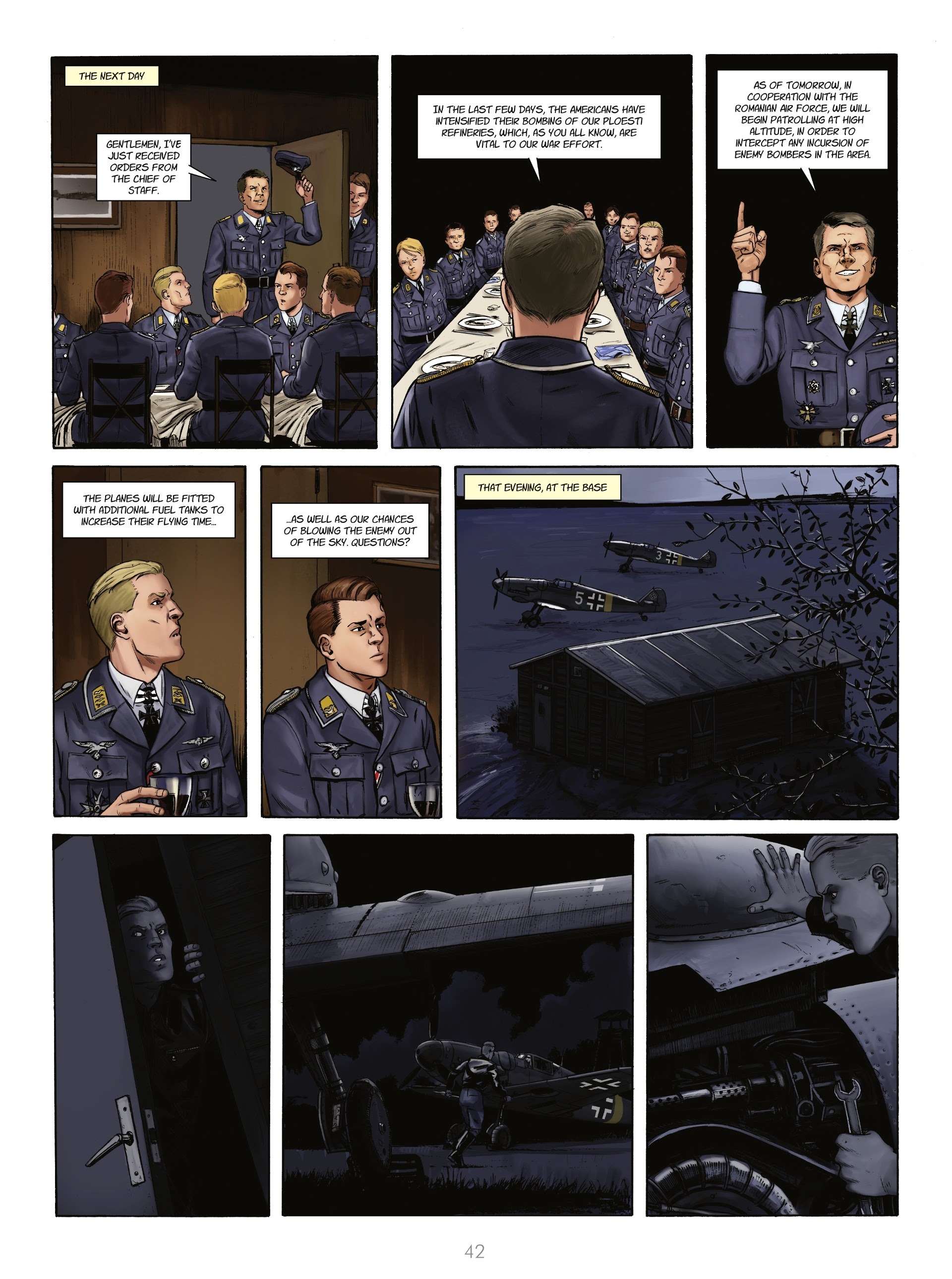 Read online Wings of War Adler comic -  Issue #4 - 44