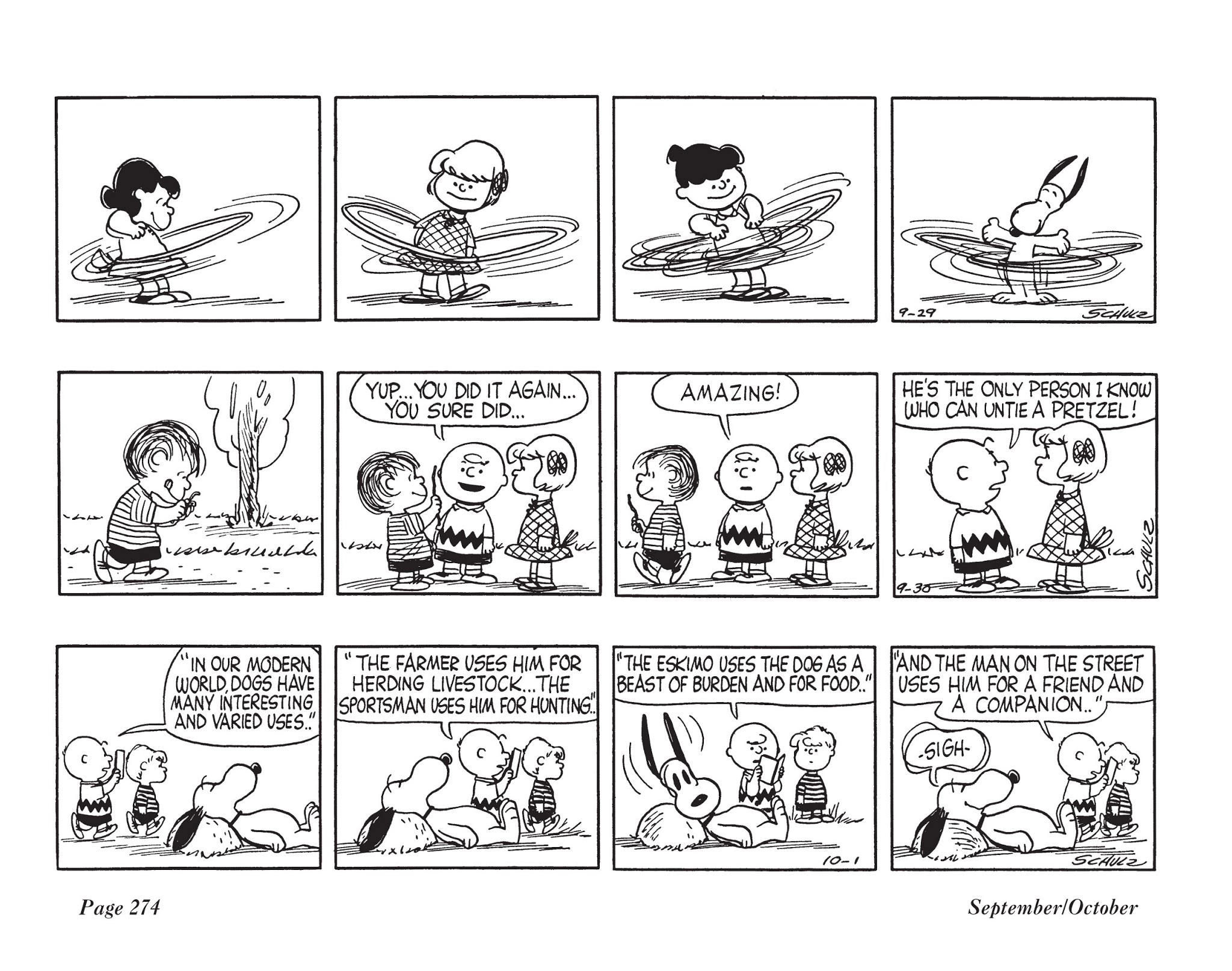 Read online The Complete Peanuts comic -  Issue # TPB 4 - 288