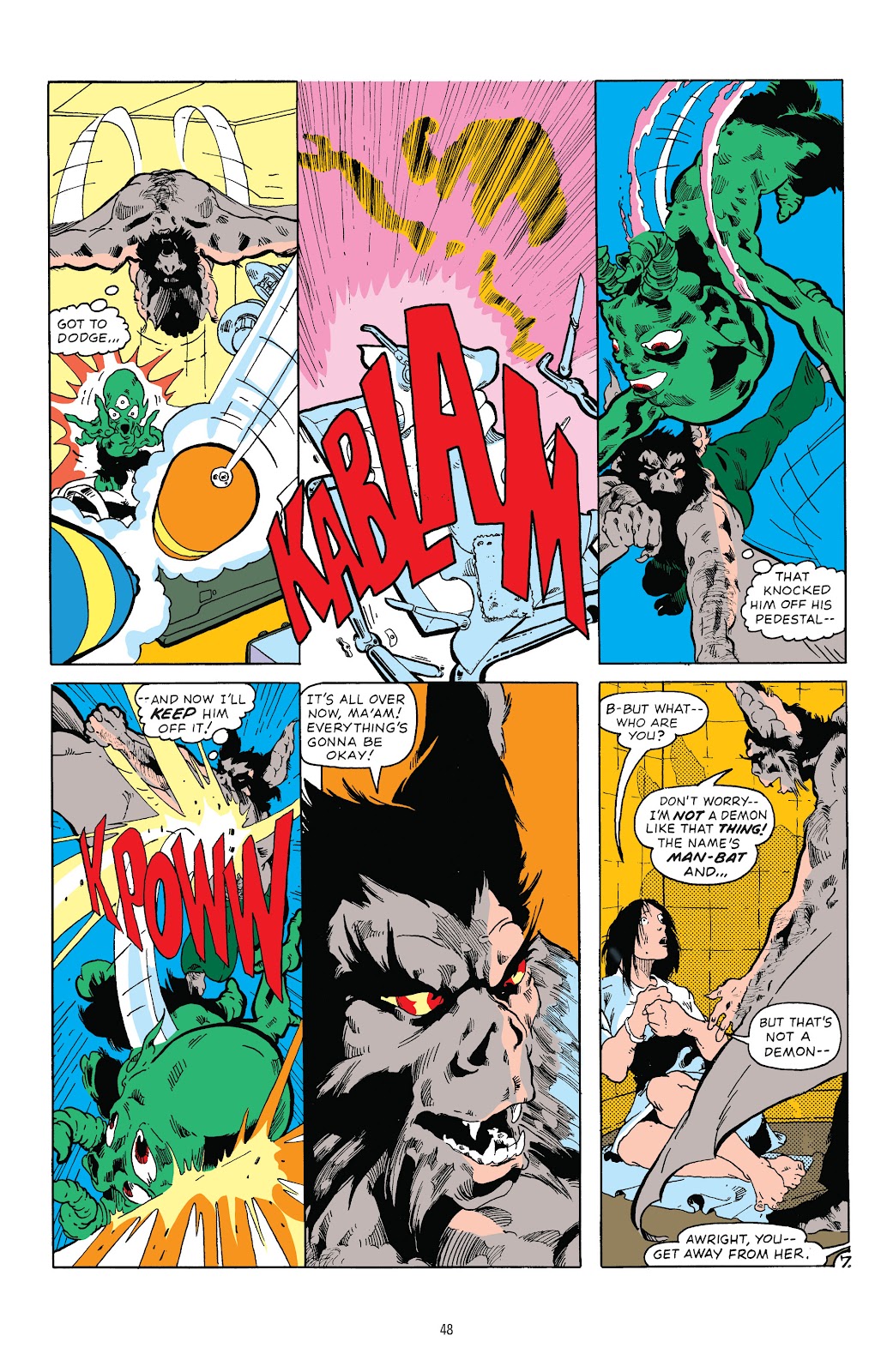 Read online Legends of the Dark Knight: Michael Golden comic -  Issue # TPB (Part 1) - 47