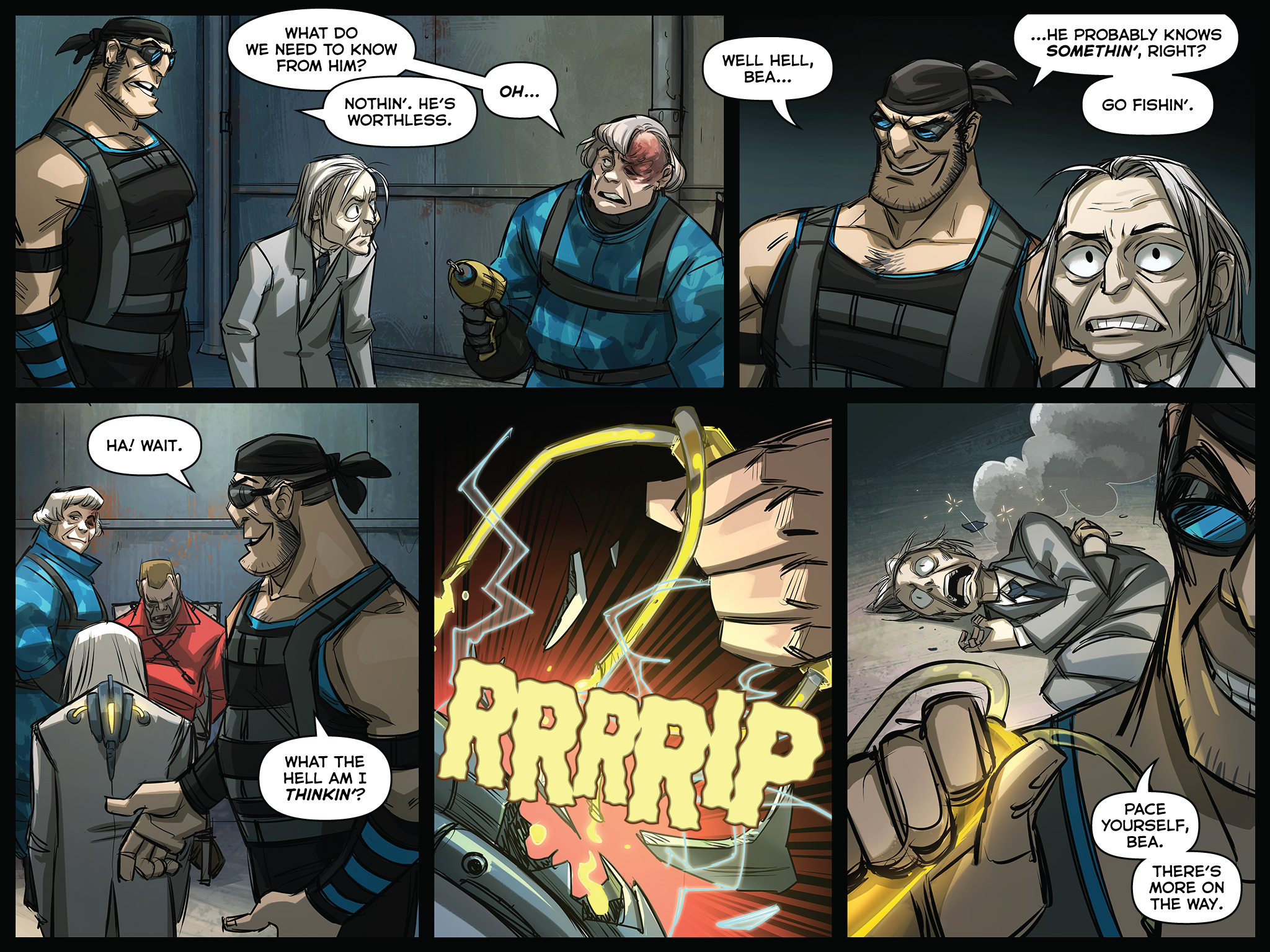 Read online Team Fortress 2 comic -  Issue #5 - 19