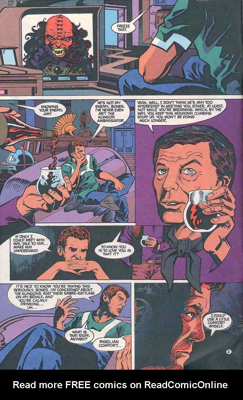Read online Star Trek (1989) comic -  Issue #1 - 3
