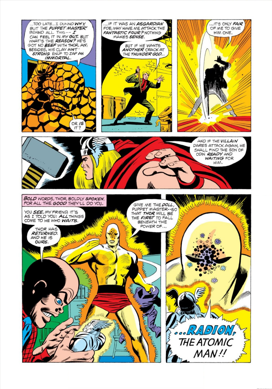 Read online Marvel Masterworks: Marvel Two-In-One comic -  Issue # TPB 1 (Part 3) - 14