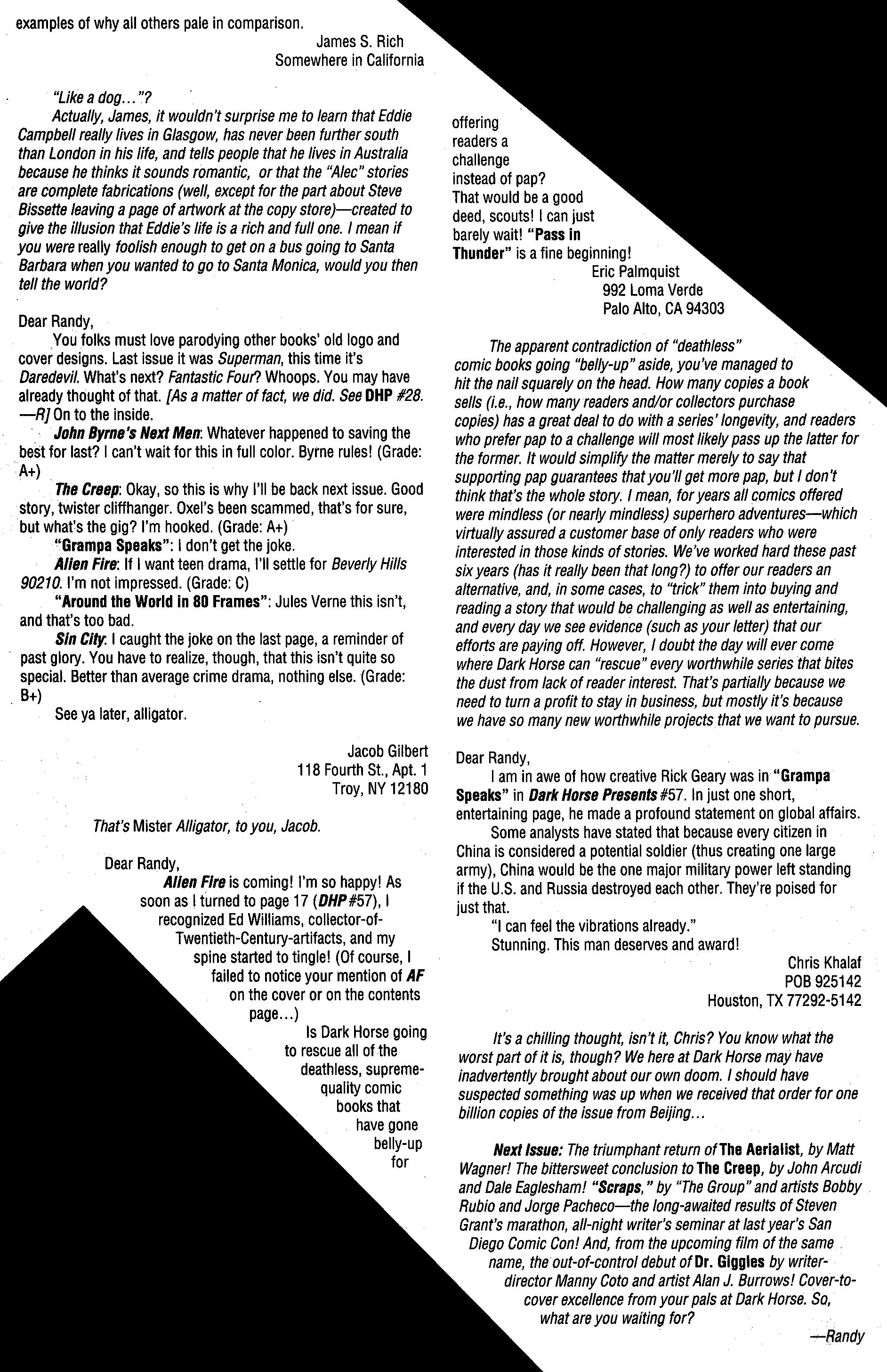 Read online Dark Horse Presents (1986) comic -  Issue #63 - 12