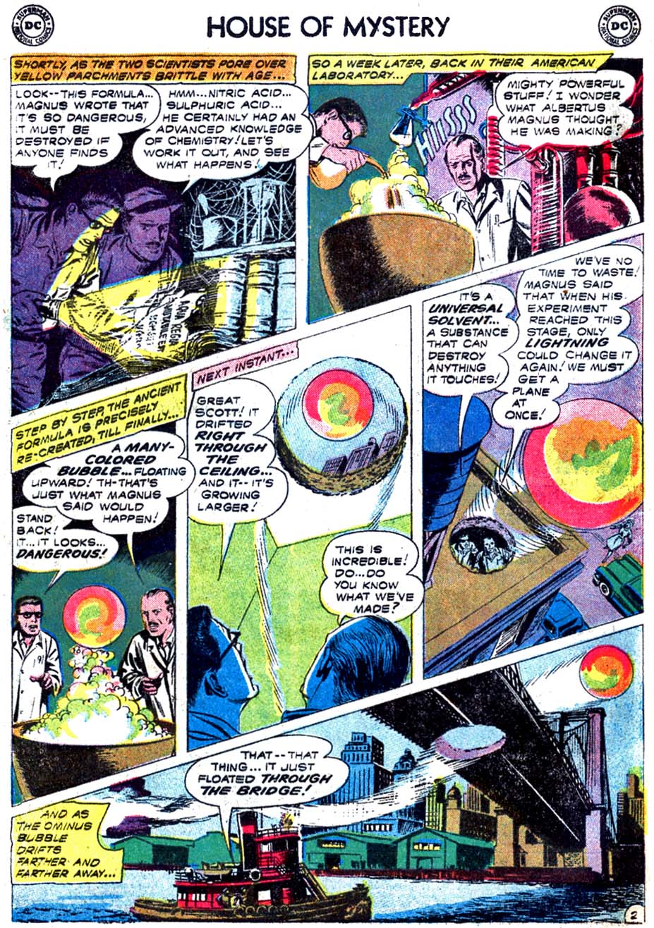 Read online House of Mystery (1951) comic -  Issue #92 - 4