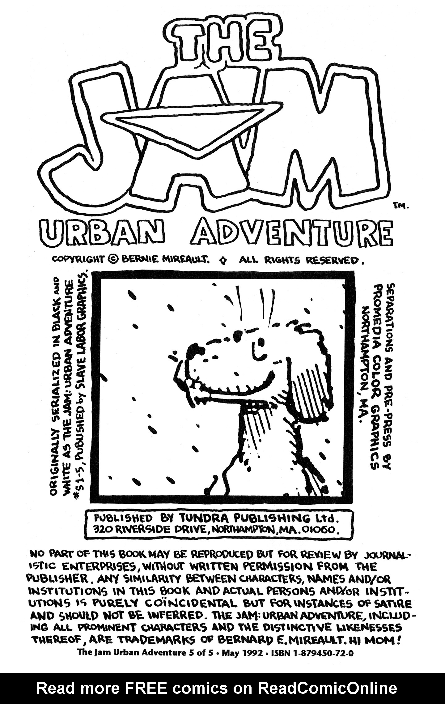 Read online The Jam: Urban Adventure comic -  Issue #5 - 2