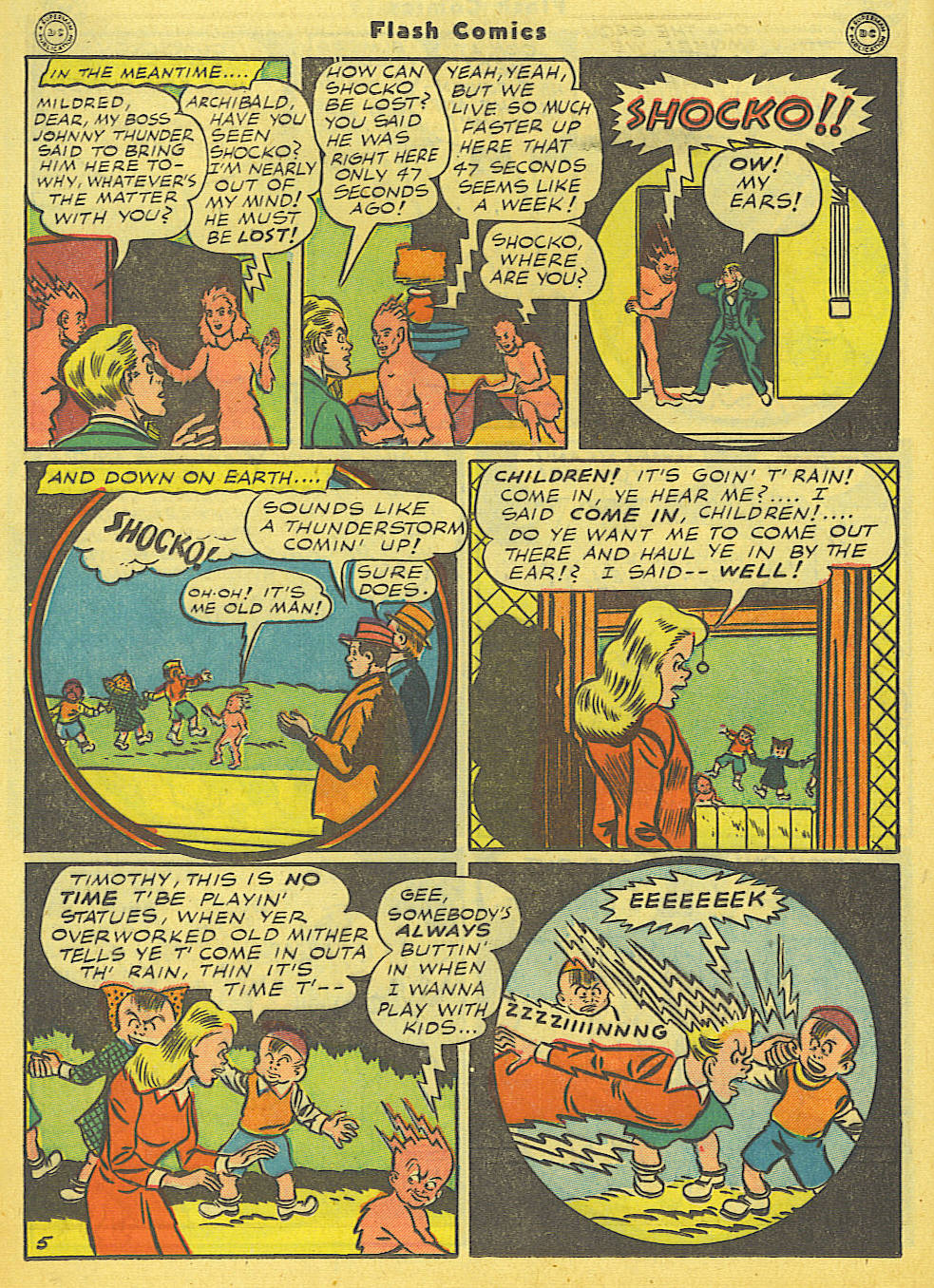 Read online Flash Comics comic -  Issue #69 - 22