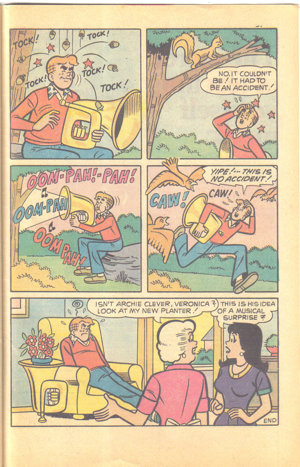 Read online Archie's TV Laugh-Out comic -  Issue #36 - 33