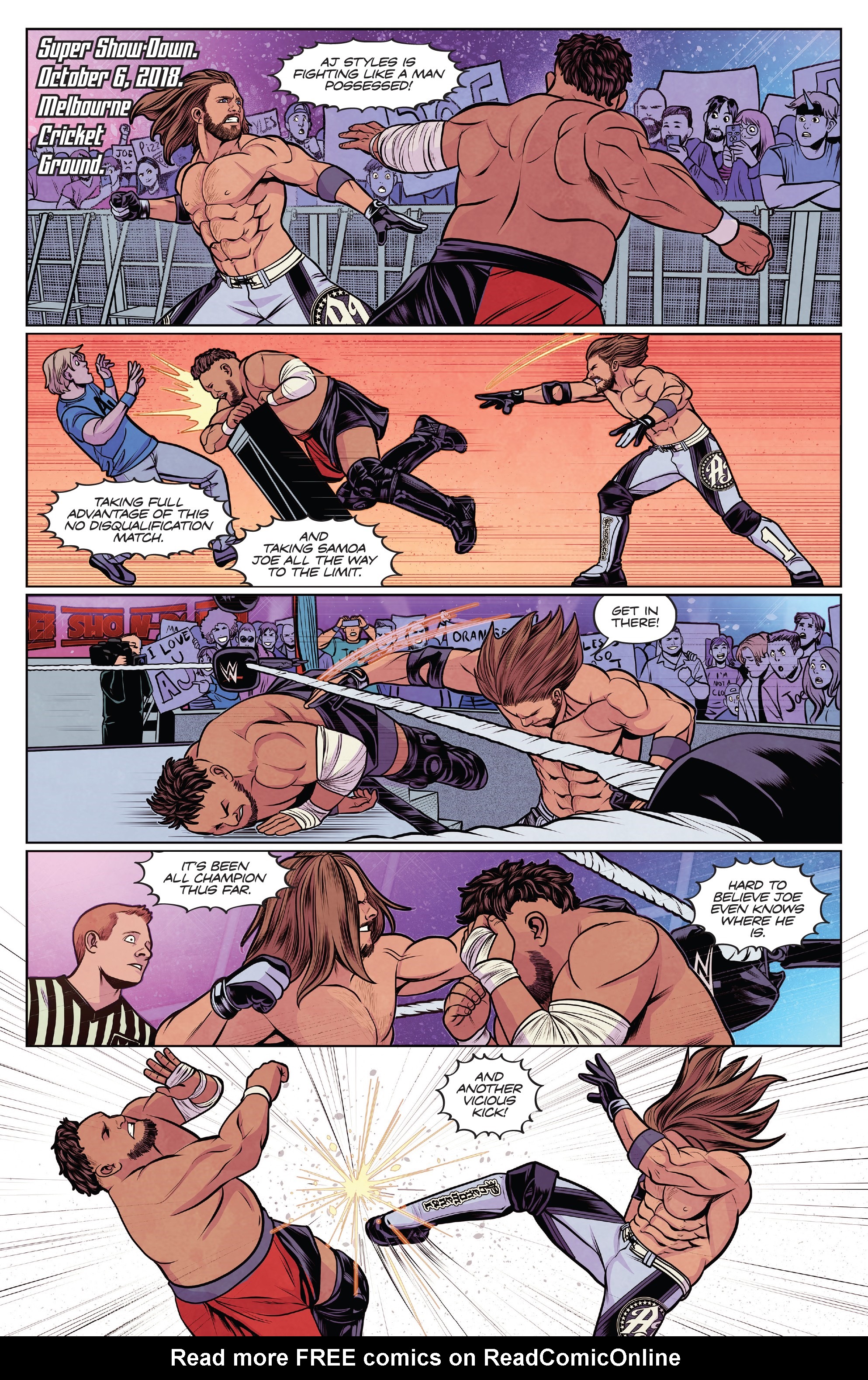 Read online WWE comic -  Issue #25 - 23