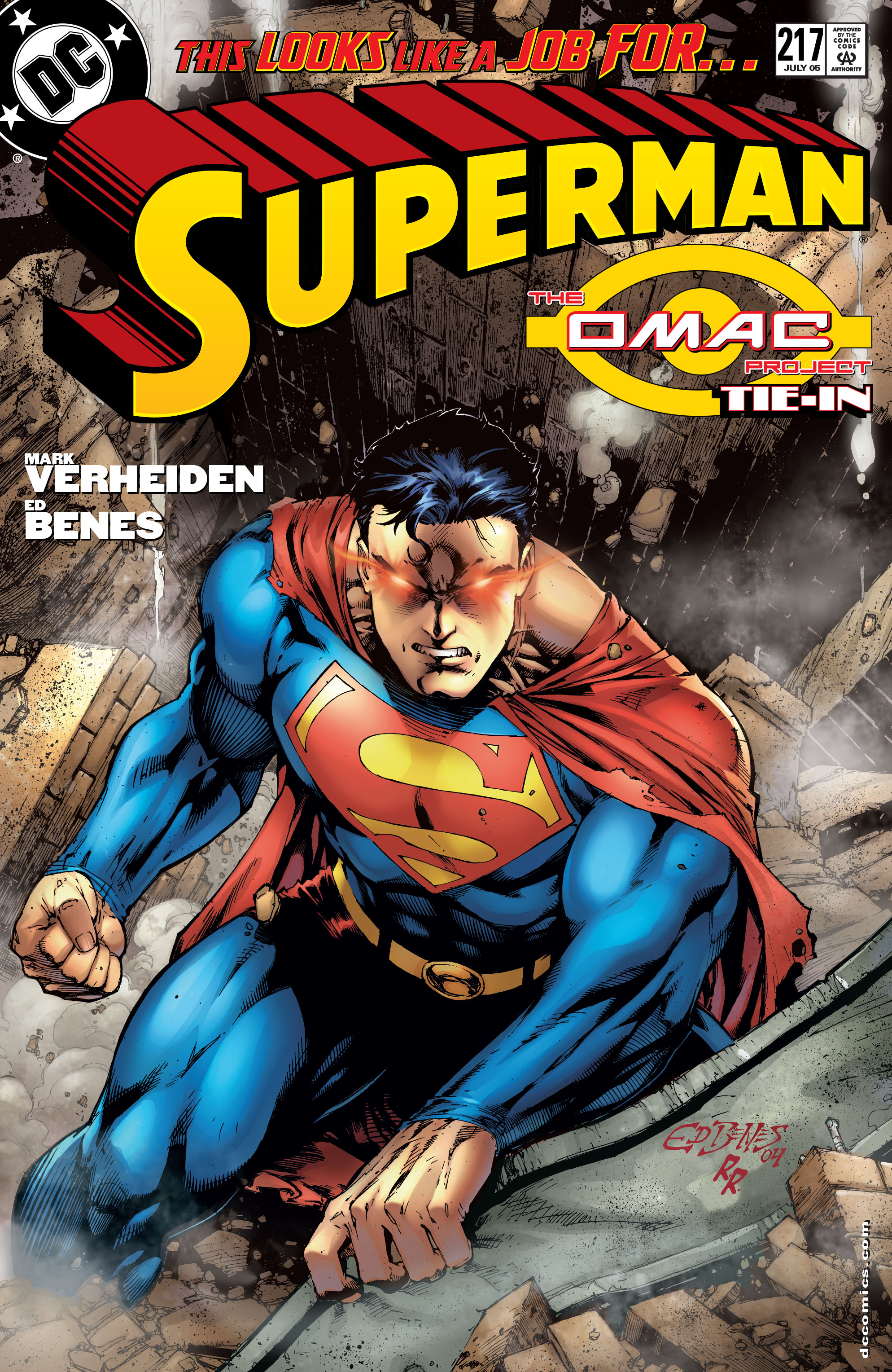 Read online Superman (1987) comic -  Issue #217 - 1