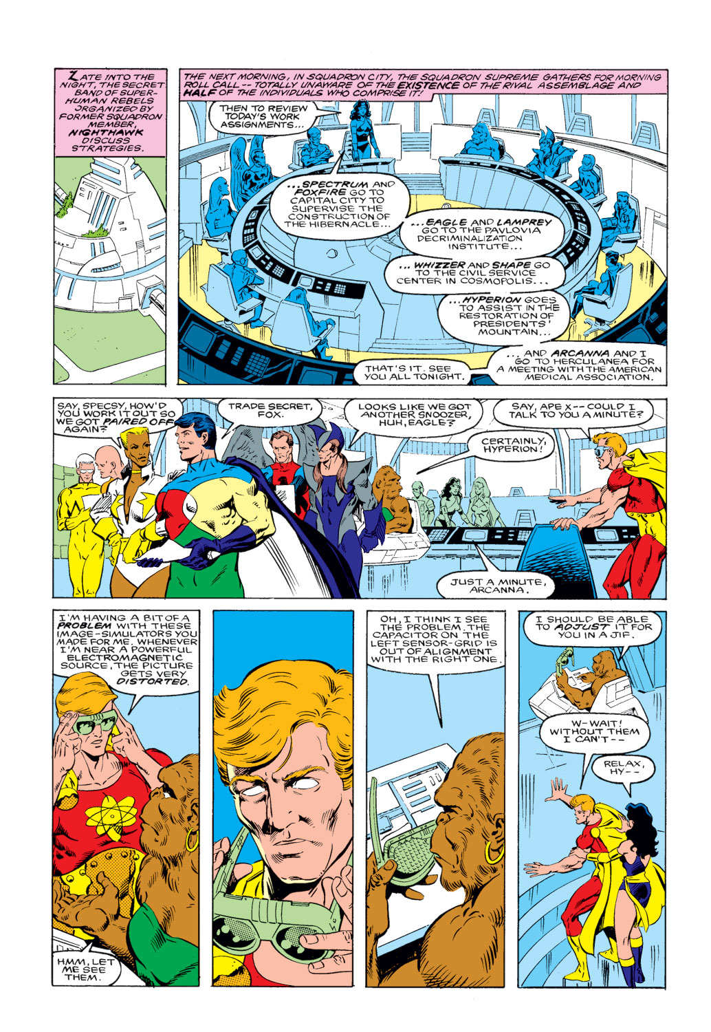 Read online Squadron Supreme (1985) comic -  Issue #10 - 7