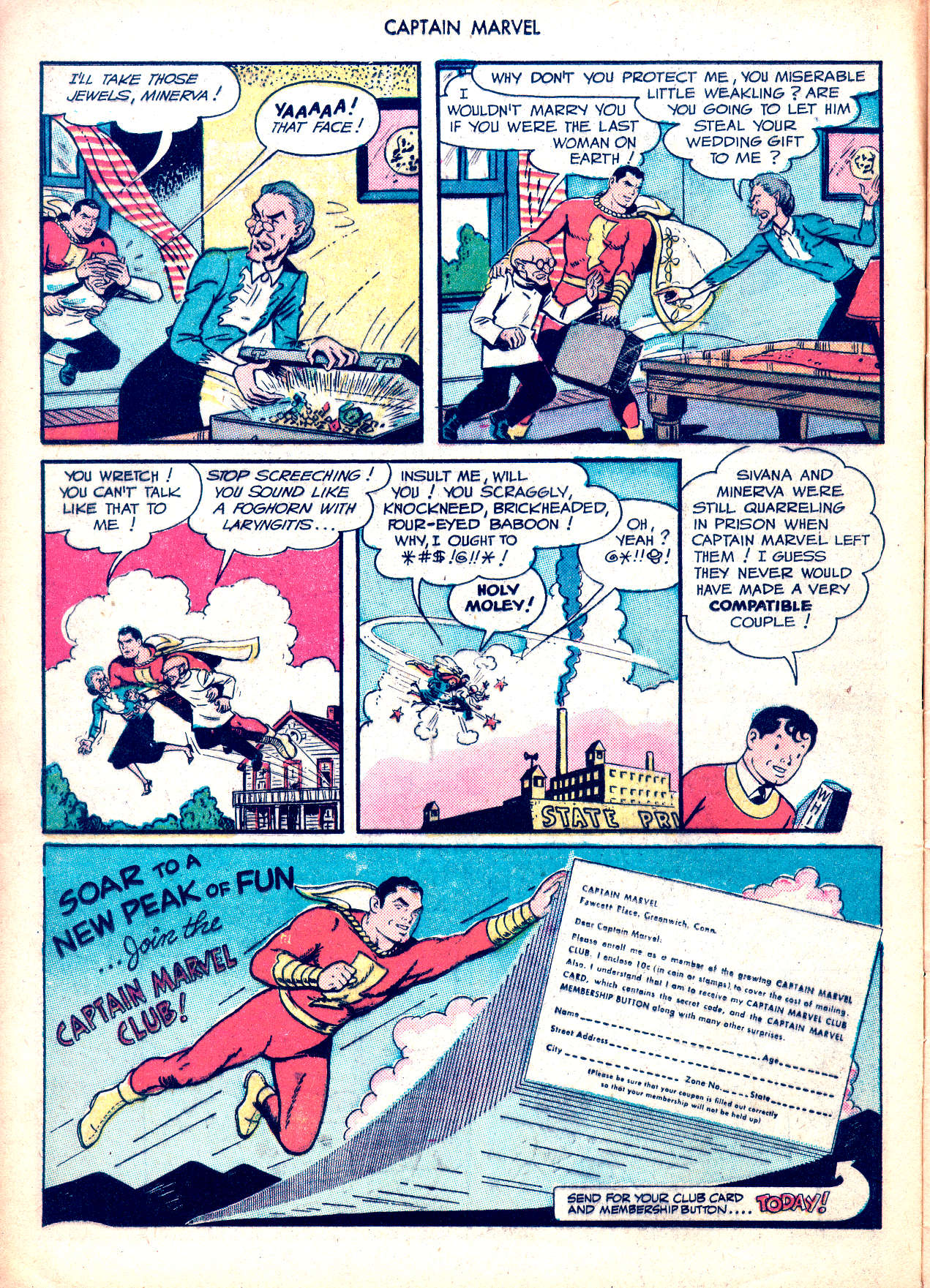 Read online Captain Marvel Adventures comic -  Issue #82 - 12