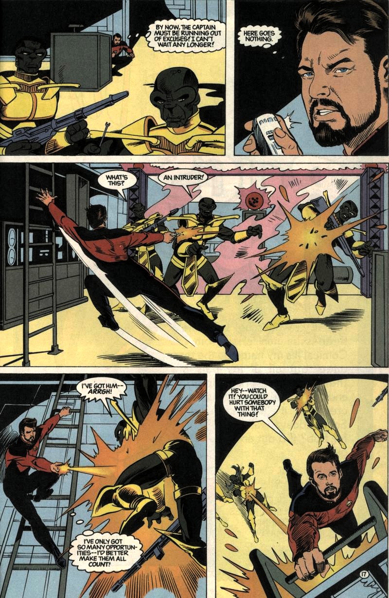 Read online Star Trek: The Next Generation (1989) comic -  Issue #8 - 18