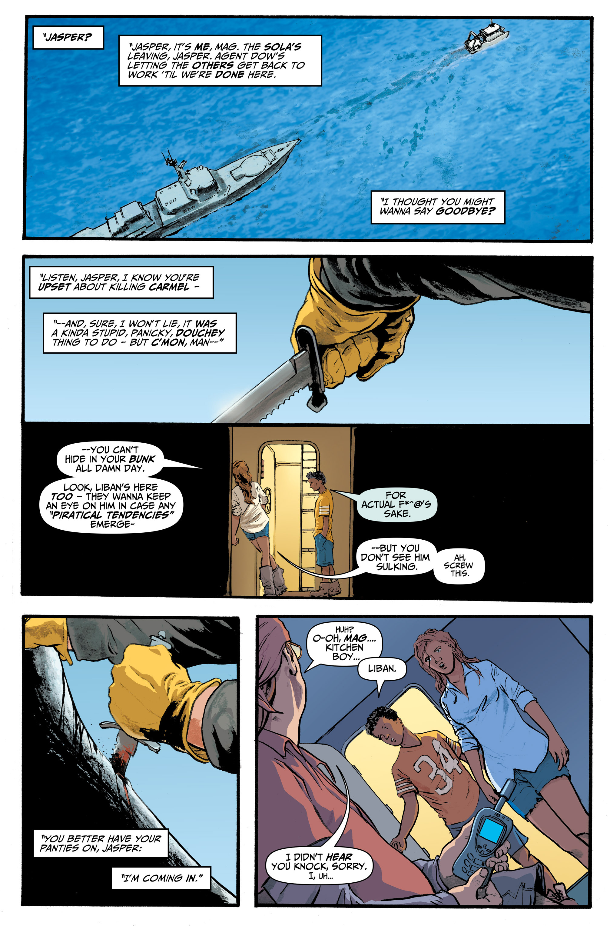Read online Hook Jaw comic -  Issue #3 - 7