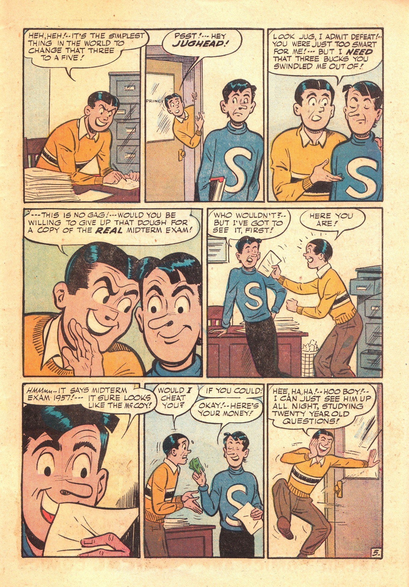 Read online Archie's Pal Jughead comic -  Issue #42 - 33