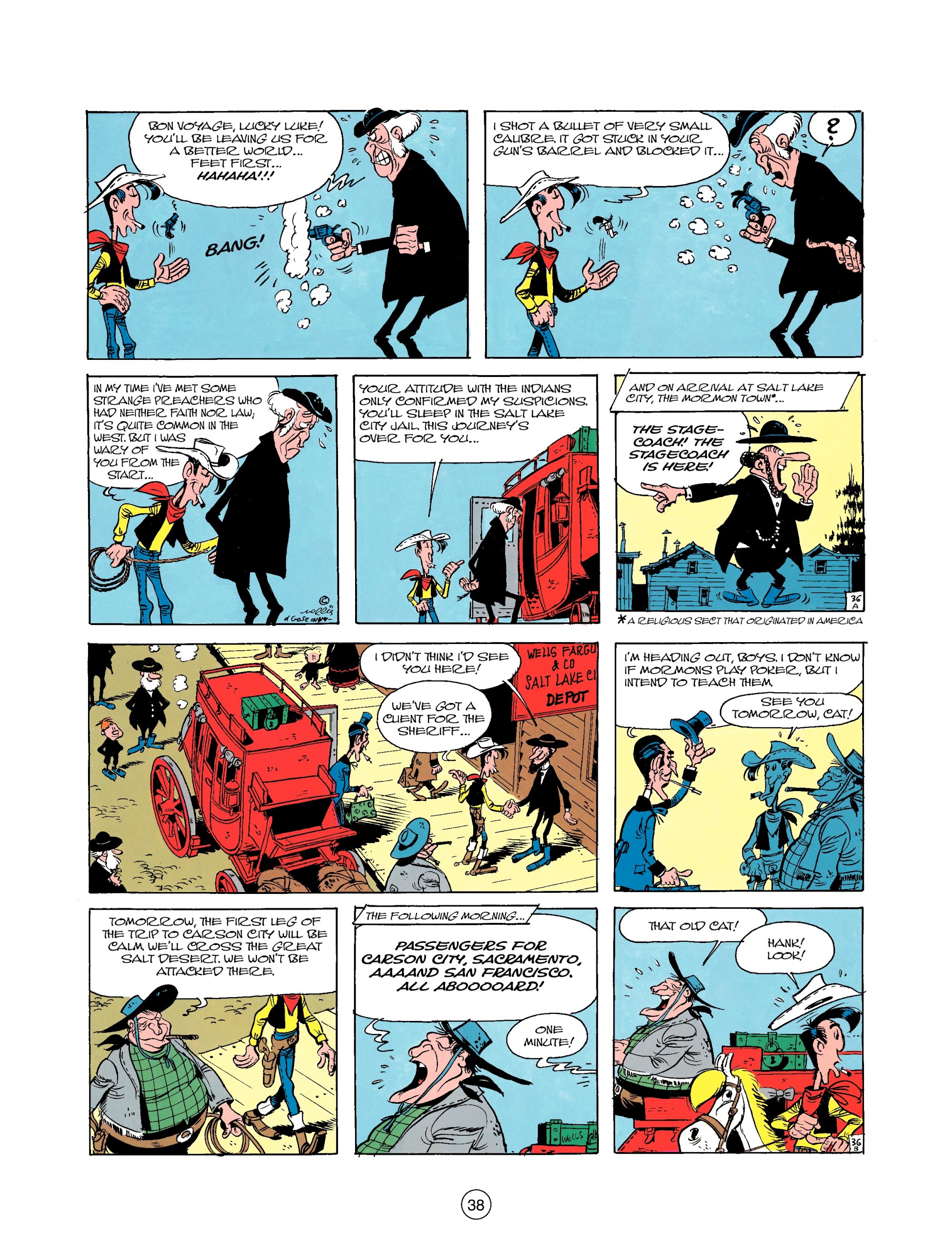 Read online A Lucky Luke Adventure comic -  Issue #25 - 38