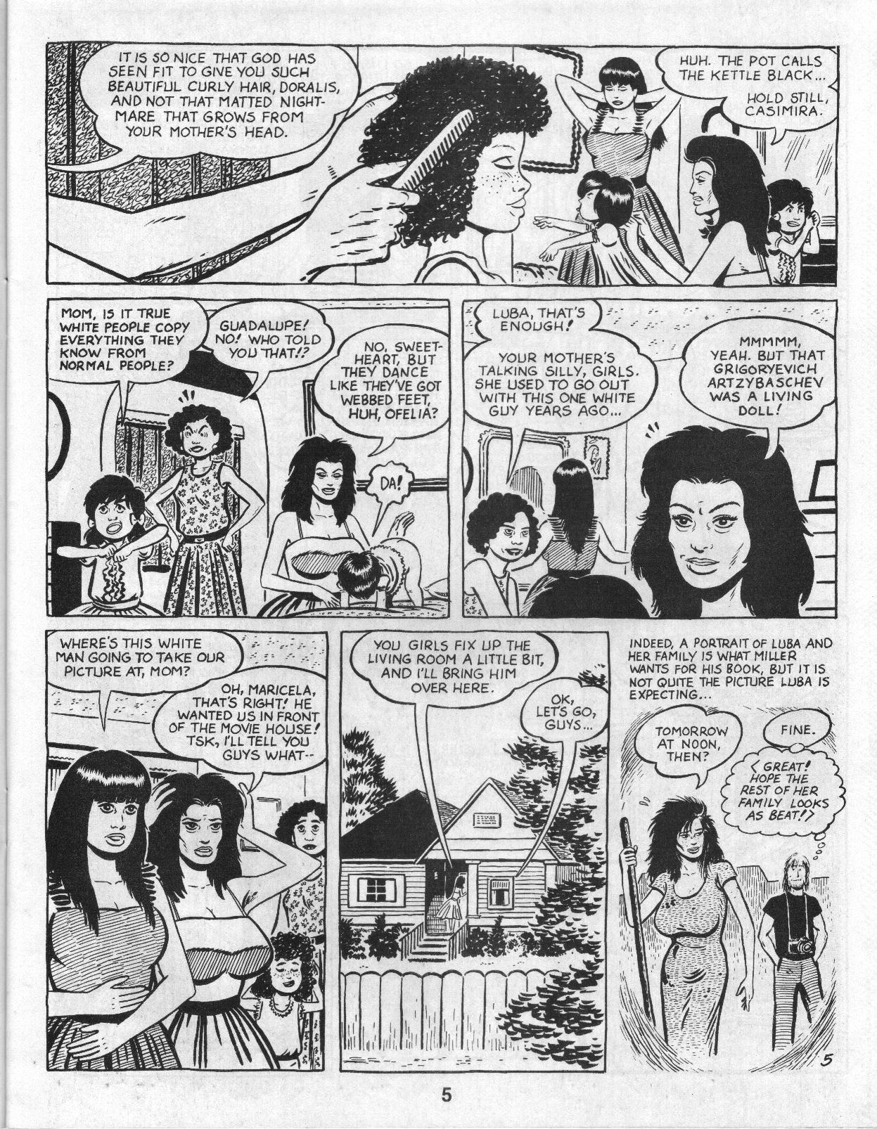 Read online Love and Rockets (1982) comic -  Issue #14 - 7