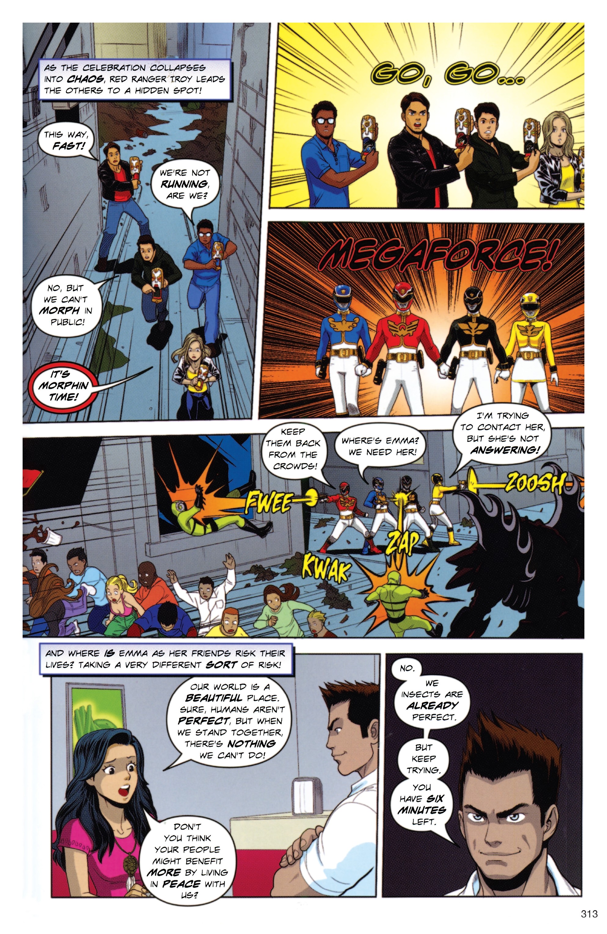 Read online Mighty Morphin Power Rangers Archive comic -  Issue # TPB 2 (Part 4) - 8