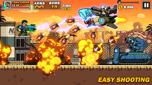 Game Bắn Súng 2D Metal Mercenary