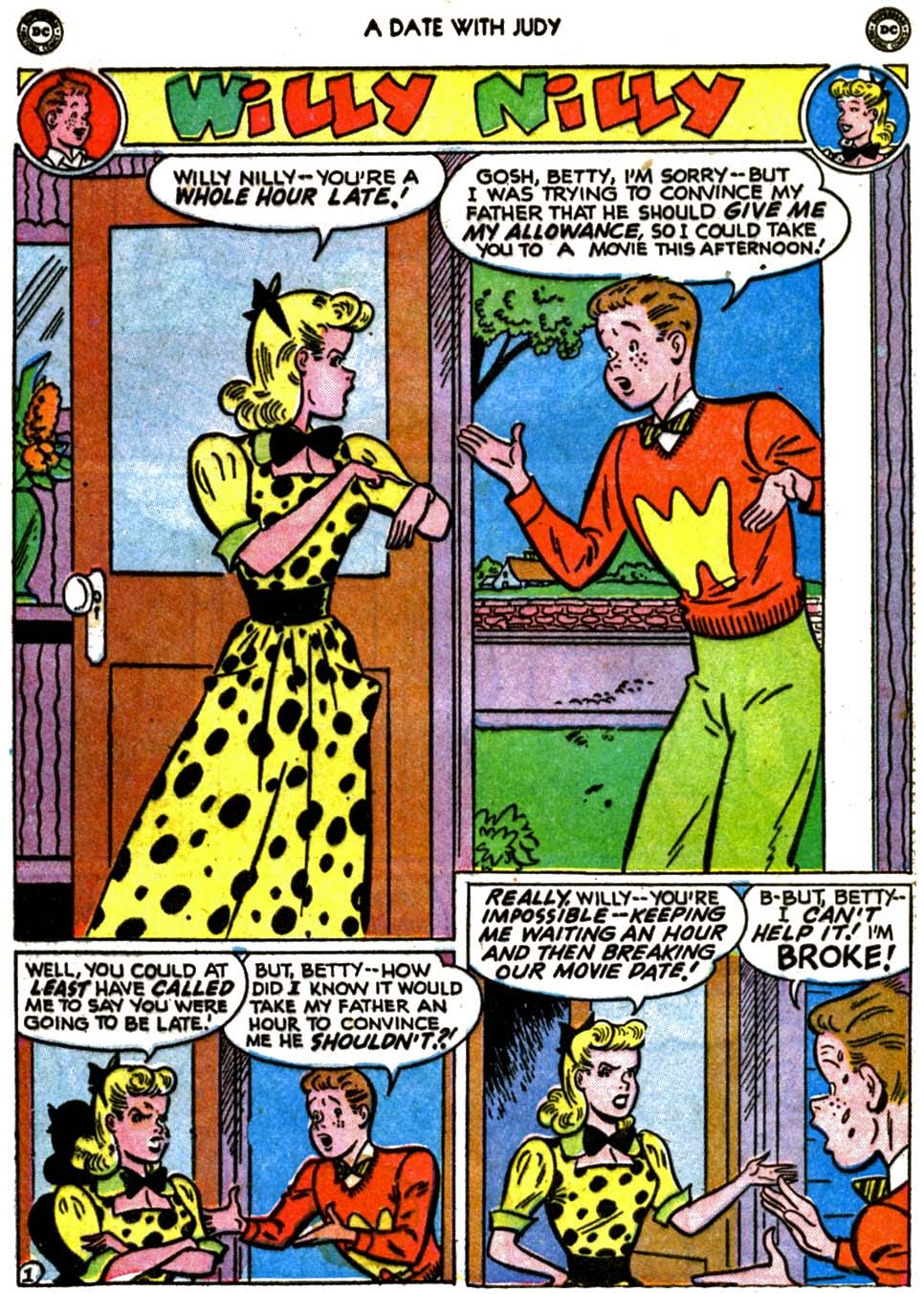 Read online A Date with Judy comic -  Issue #16 - 40