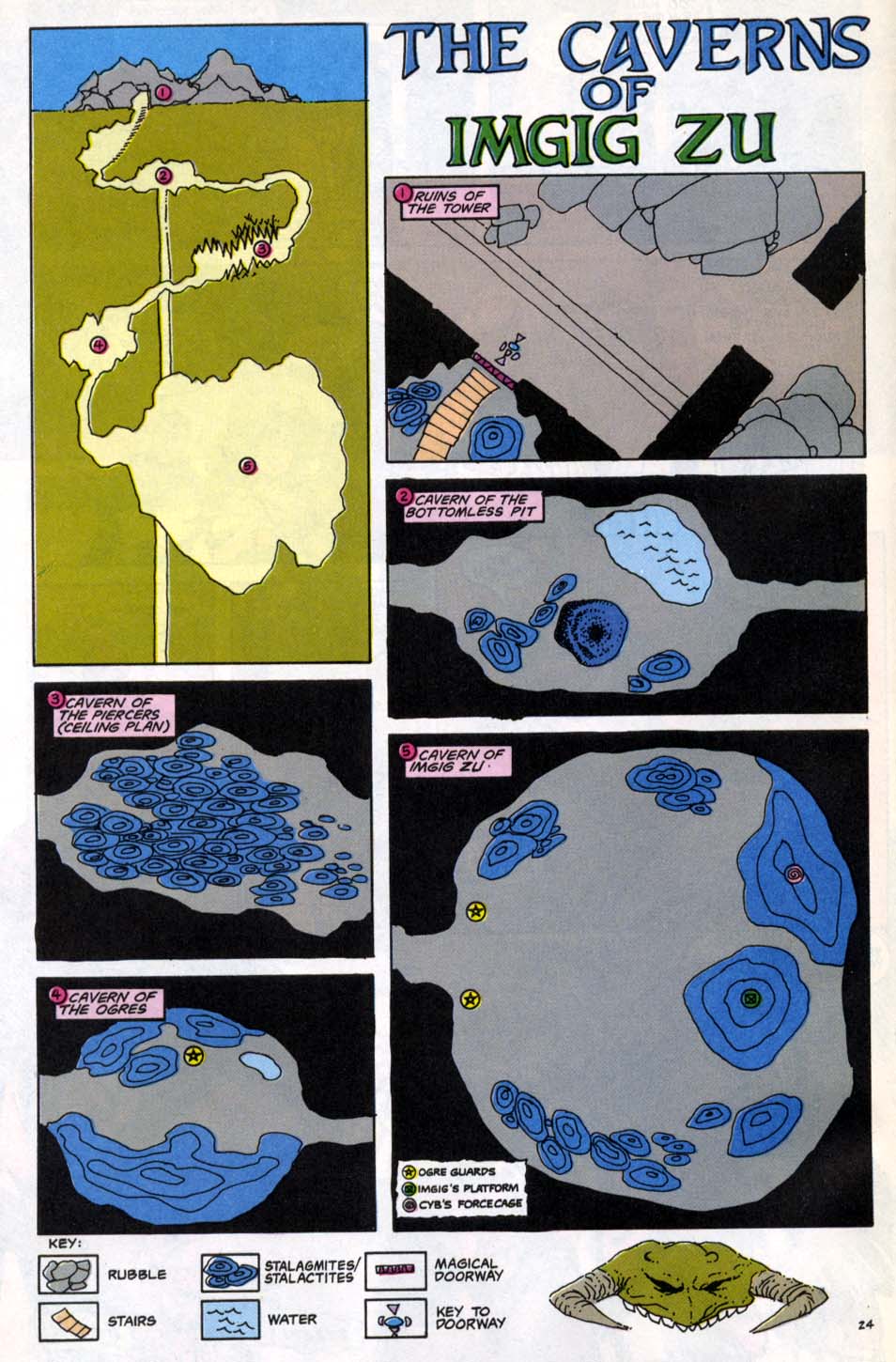 Read online Advanced Dungeons & Dragons comic -  Issue #4 - 24