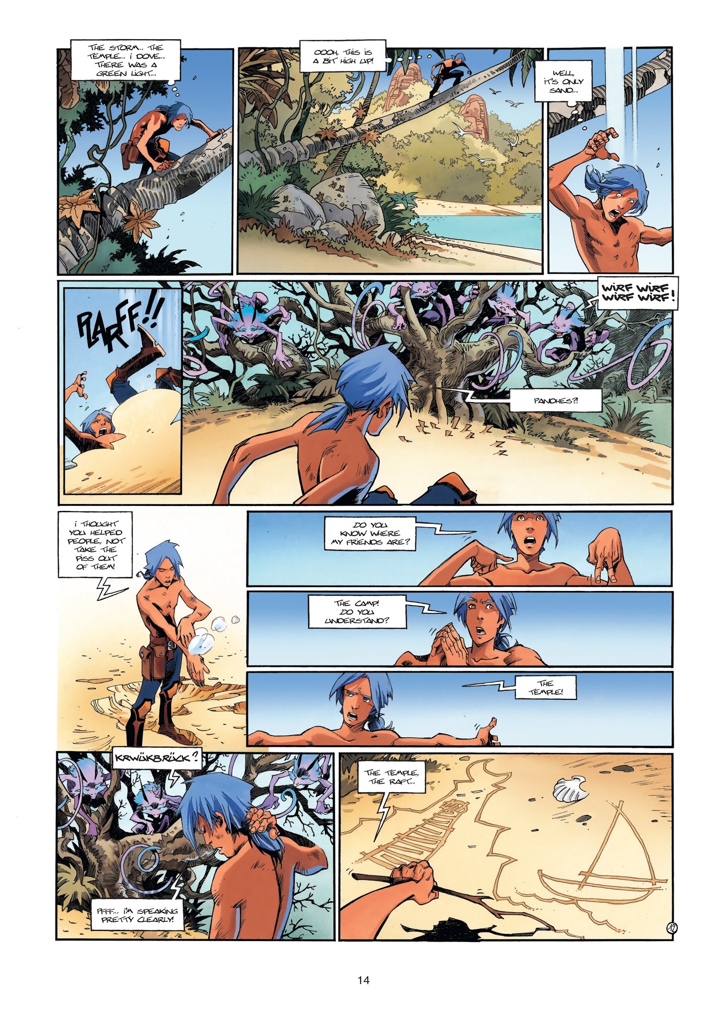 Read online Ythaq comic -  Issue #7 - 14