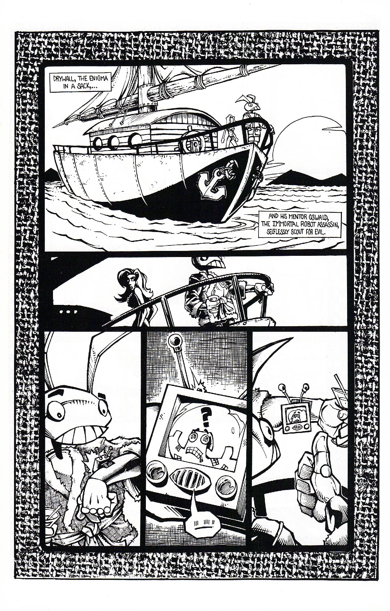 Read online The Drywall and Oswald Show comic -  Issue #1 - 3