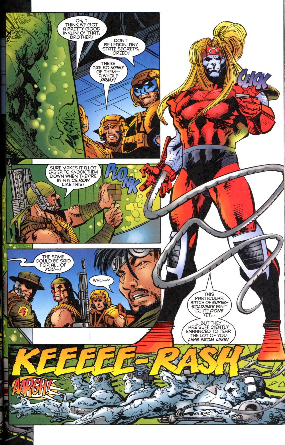 Read online Team X/Team 7 comic -  Issue # Full - 32