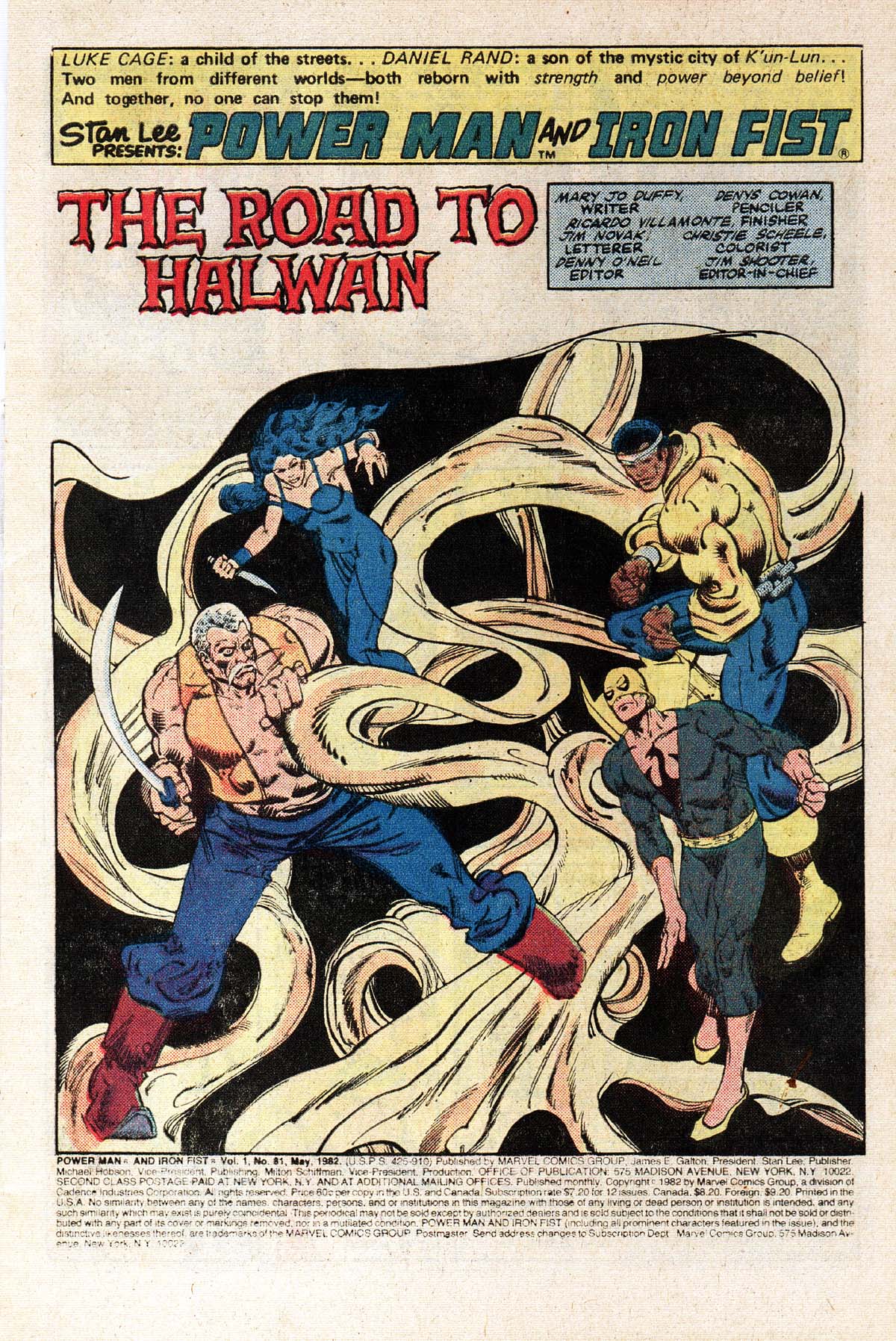 Read online Power Man and Iron Fist (1978) comic -  Issue #81 - 2
