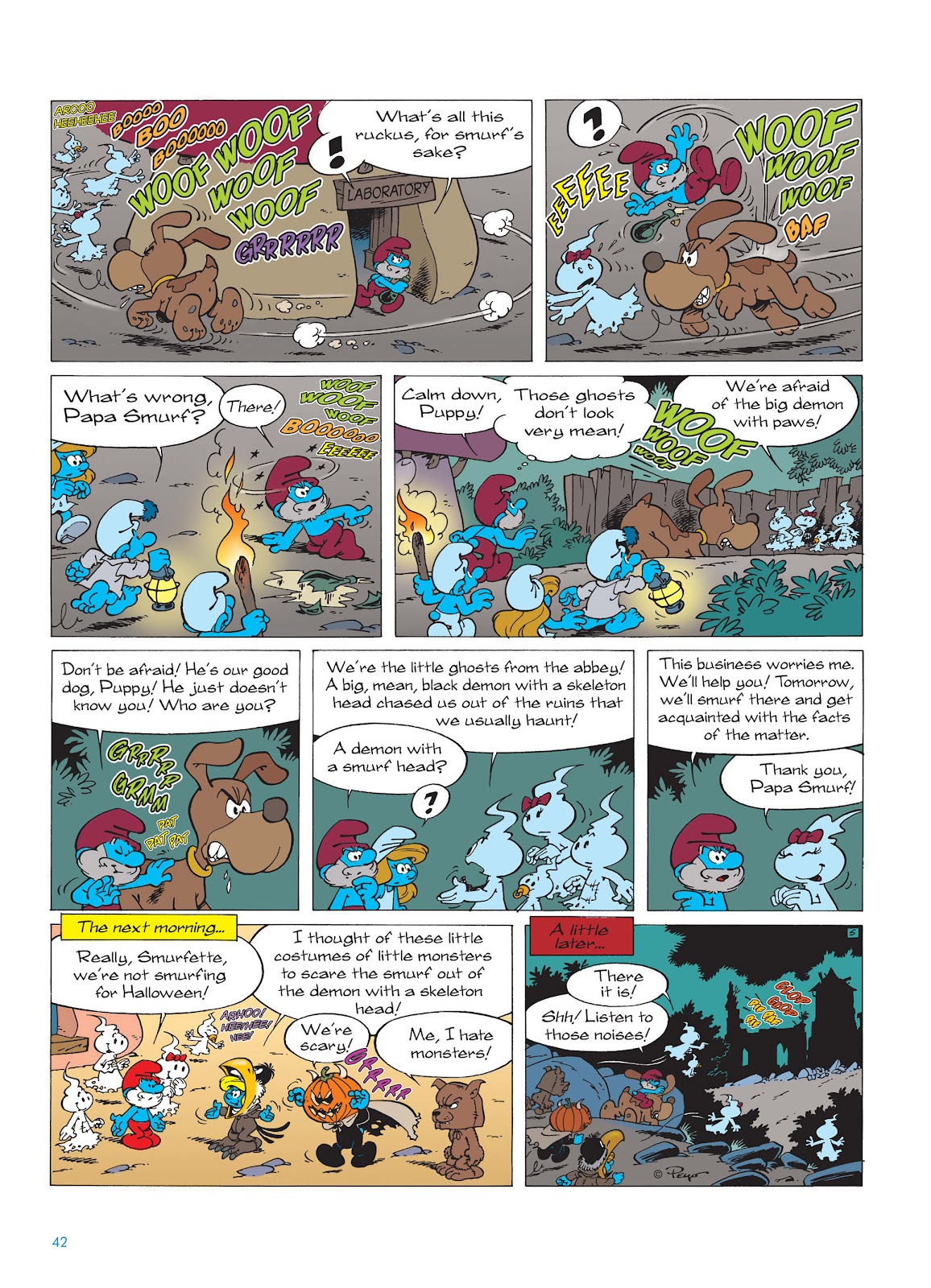 Read online The Smurfs comic -  Issue #15 - 43