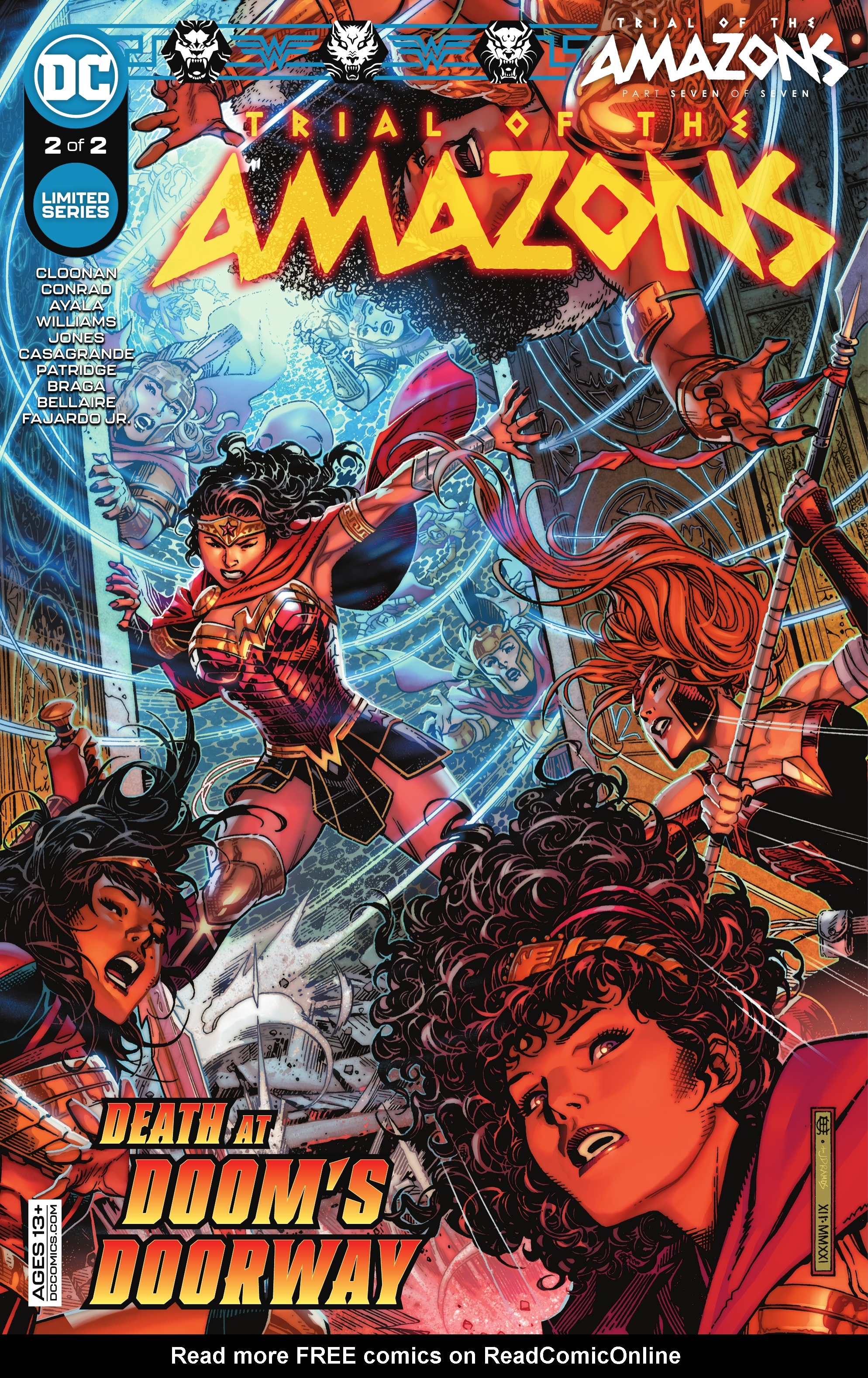 Read online Trial of the Amazons comic -  Issue #2 - 1