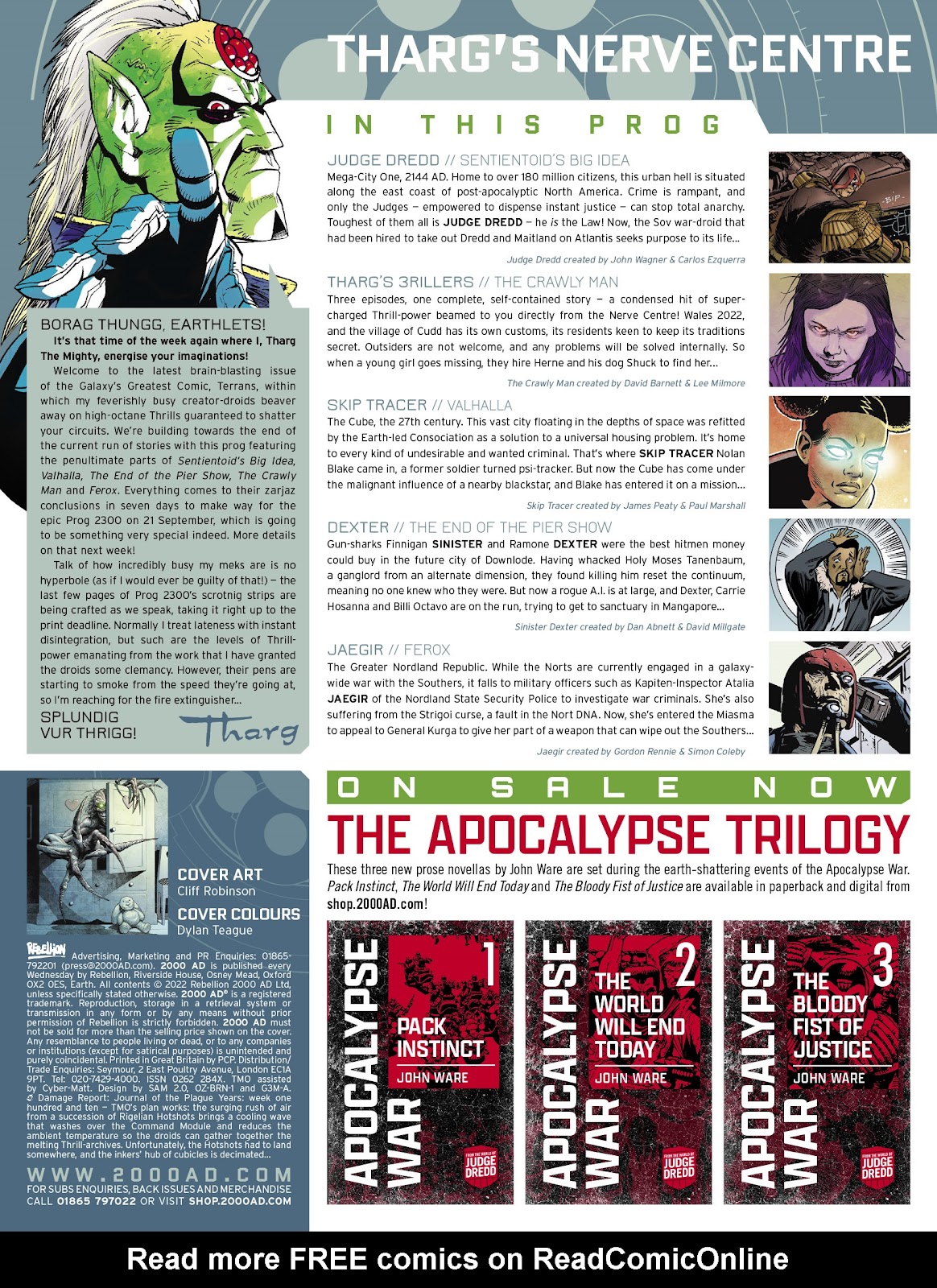 2000 AD issue 2298 - Page 2