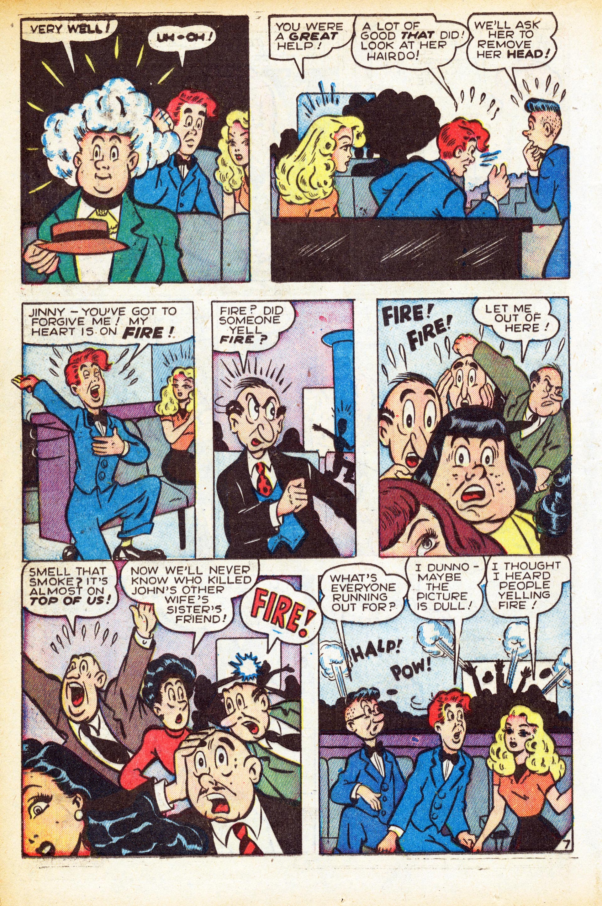 Read online Willie Comics (1946) comic -  Issue #16 - 18