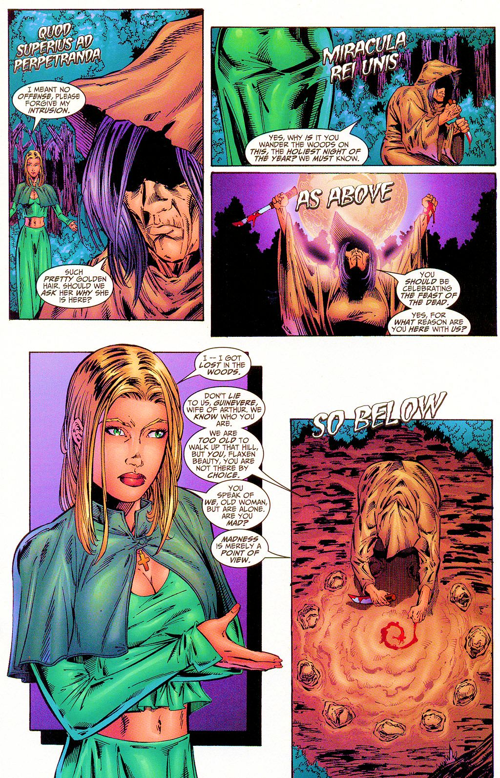 Read online Lady Pendragon comic -  Issue #1 - 21