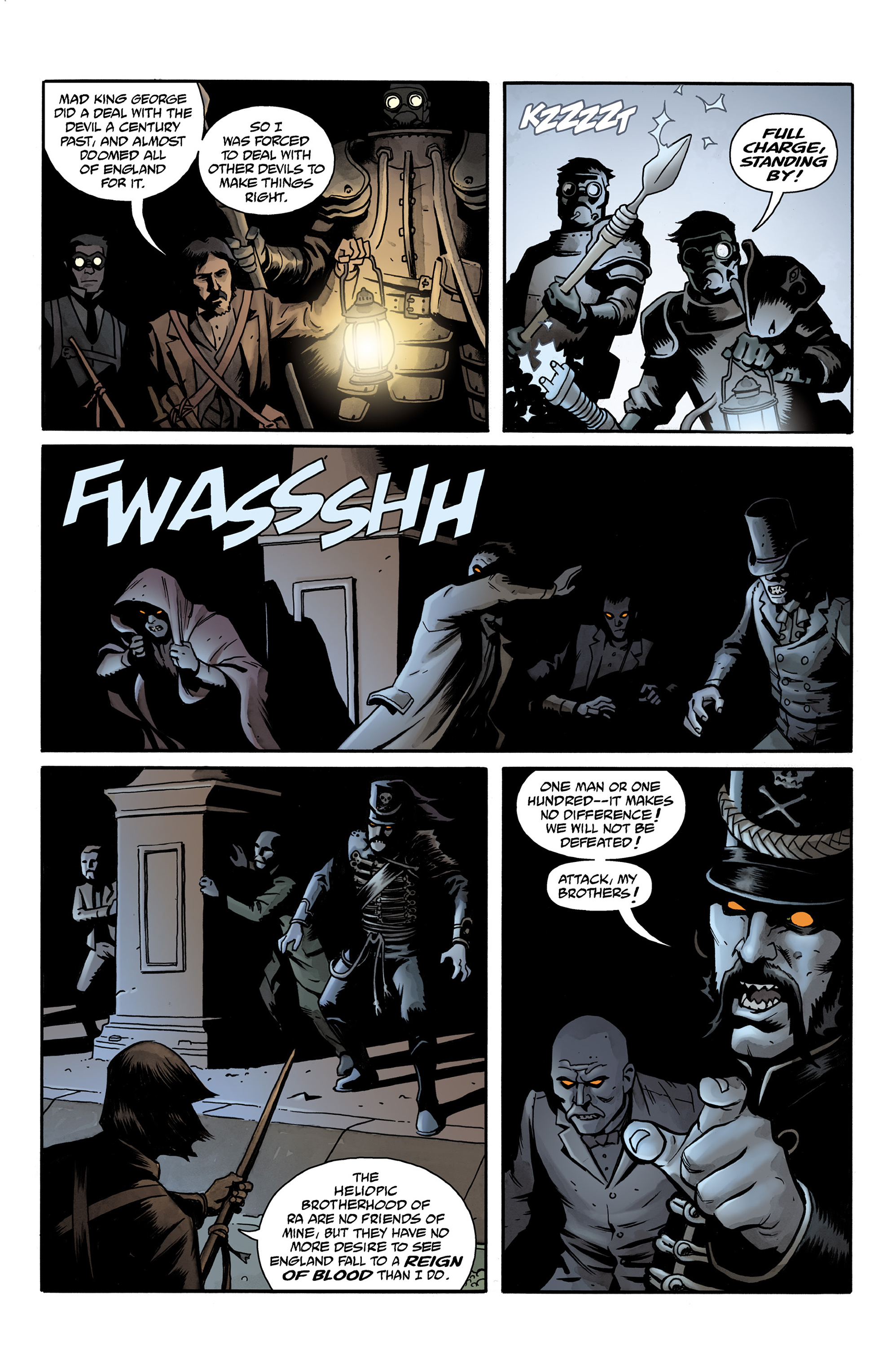 Read online Witchfinder: City of the Dead comic -  Issue #5 - 7