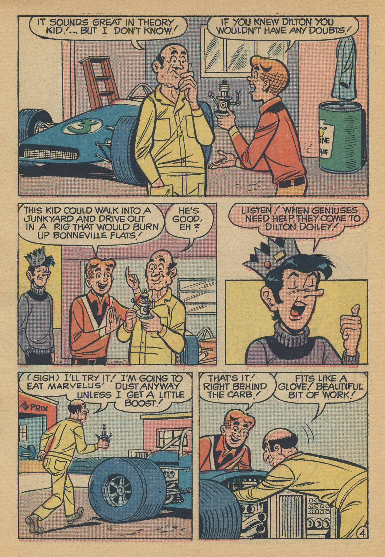 Read online Life With Archie (1958) comic -  Issue #100 - 6