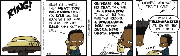 Read online The Boondocks Collection comic -  Issue # Year 2006 (Colored Reruns) - 64